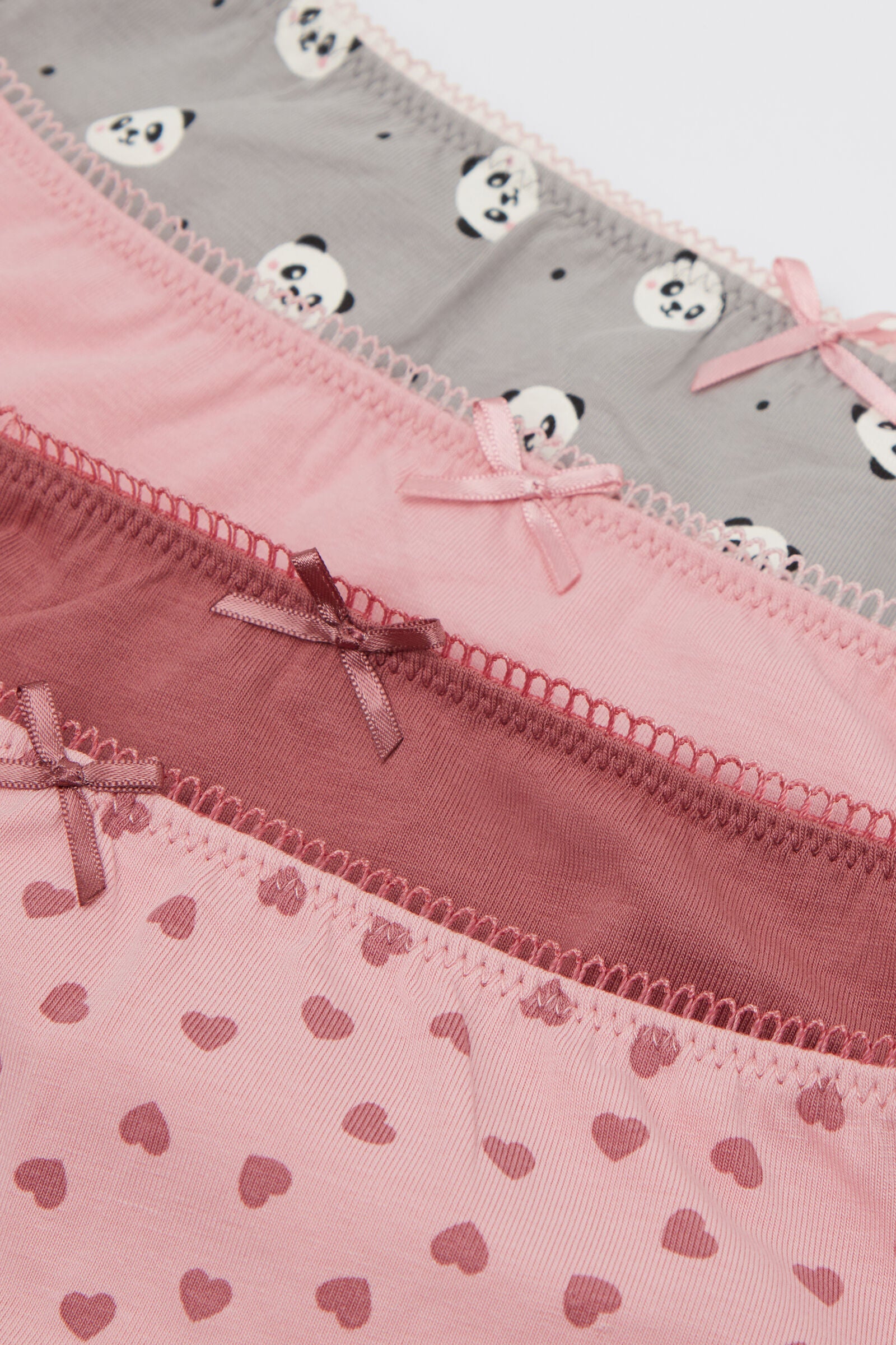 מארז 4 זוגות תחתוני כותנה