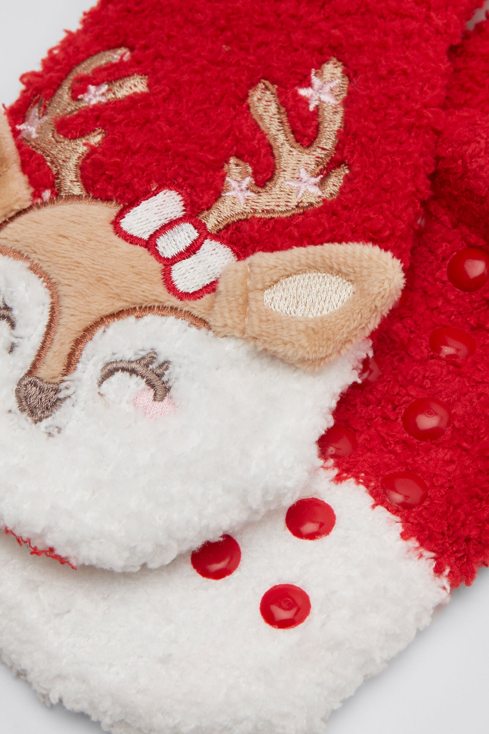 גרבית בית נגד החלקה עם דמות רכה