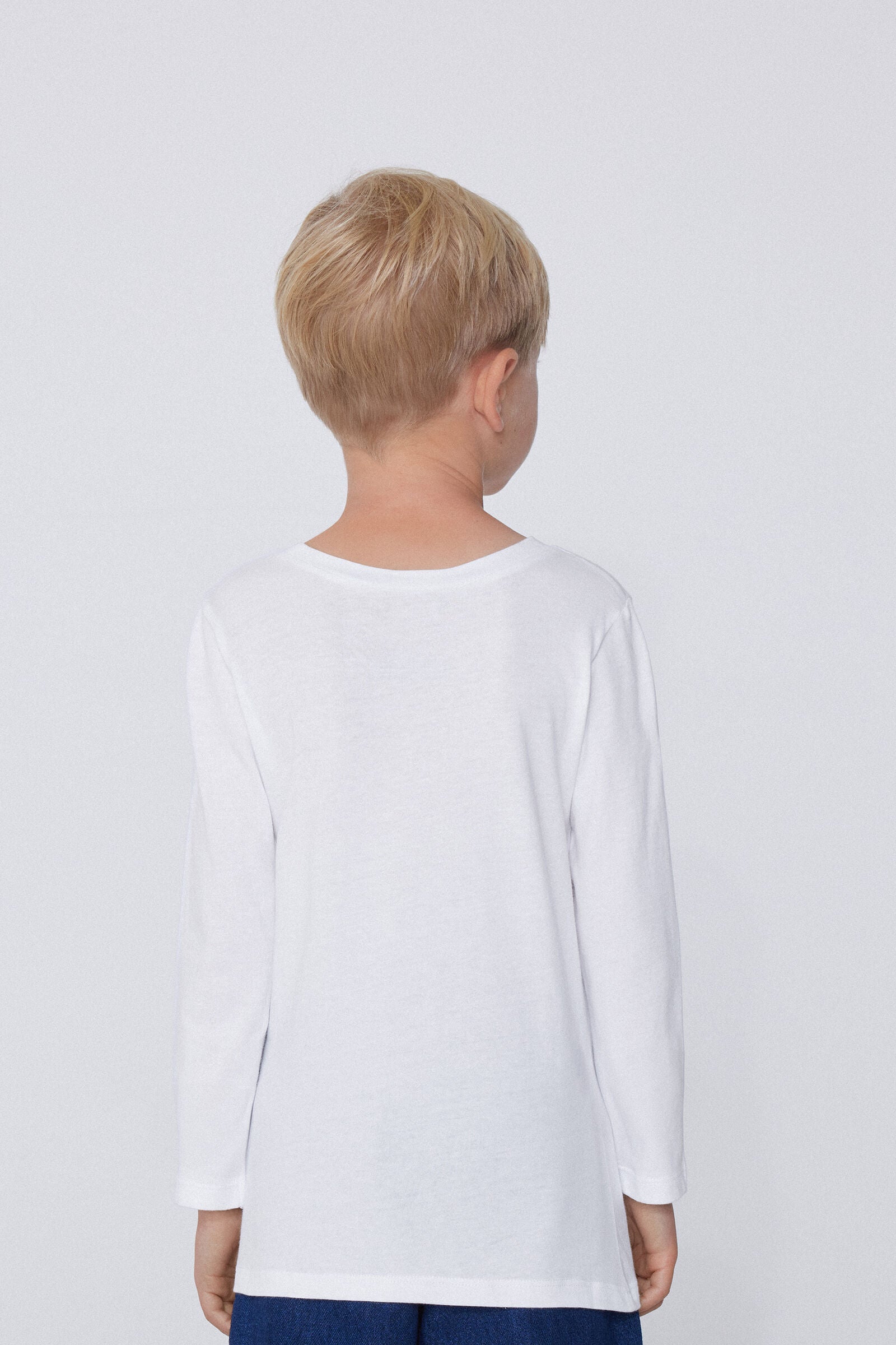 חולצה ארוכה מבד ג'רסי עם הדפס lego