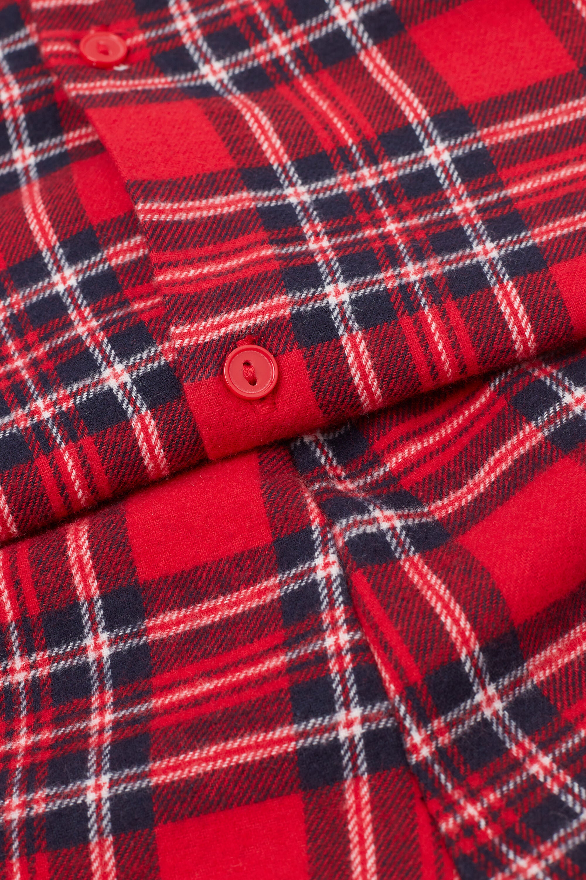 סט פיג'מה יוניסקס פלנל Tartan