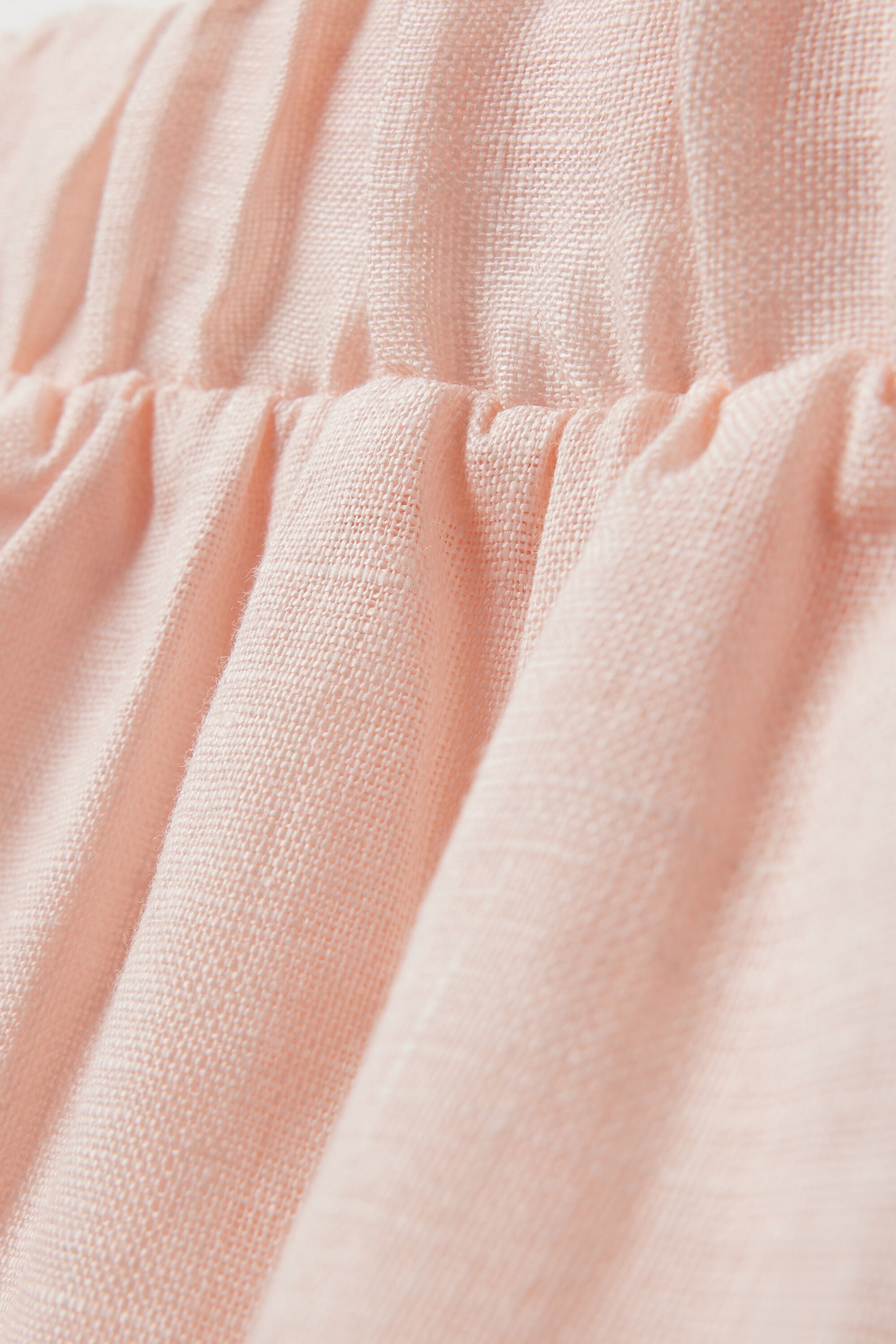 מכנסי קנבס פשתן קצרים