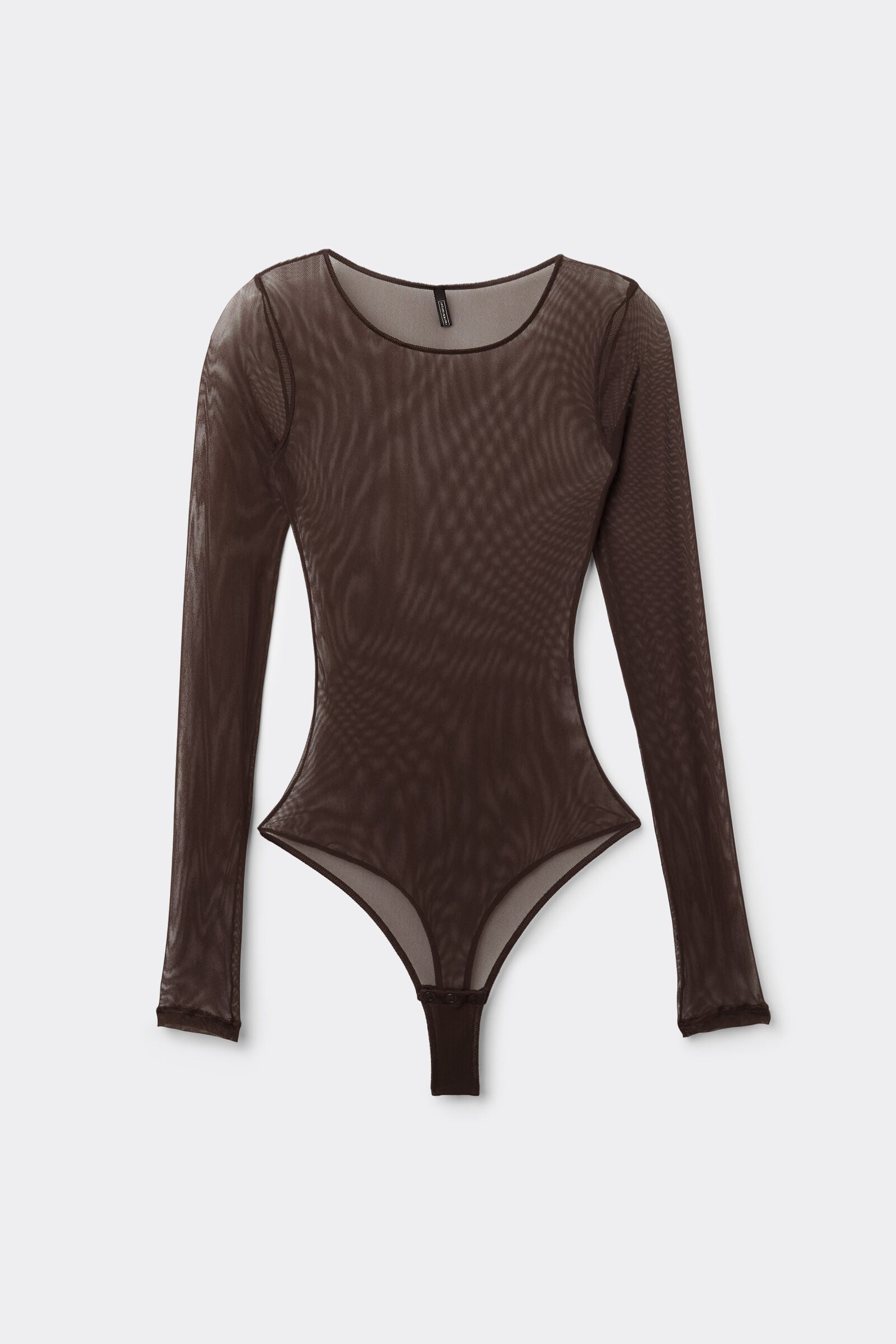 בגד גוף טול עם מפתח עגול