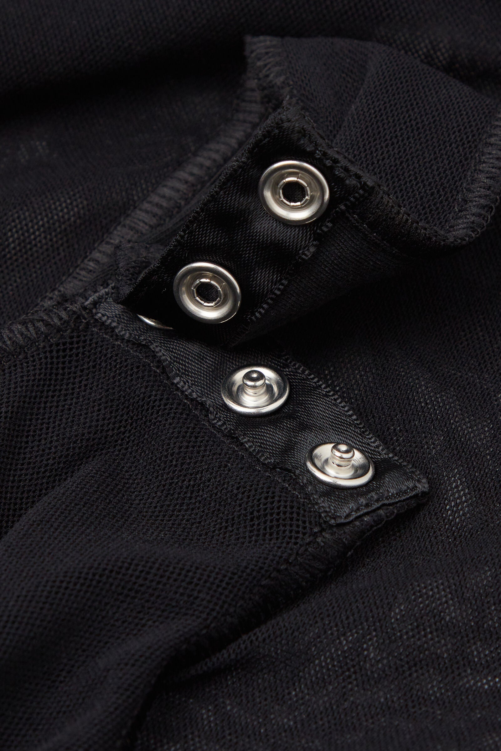 בגד גוף טול עם צווארון גולף