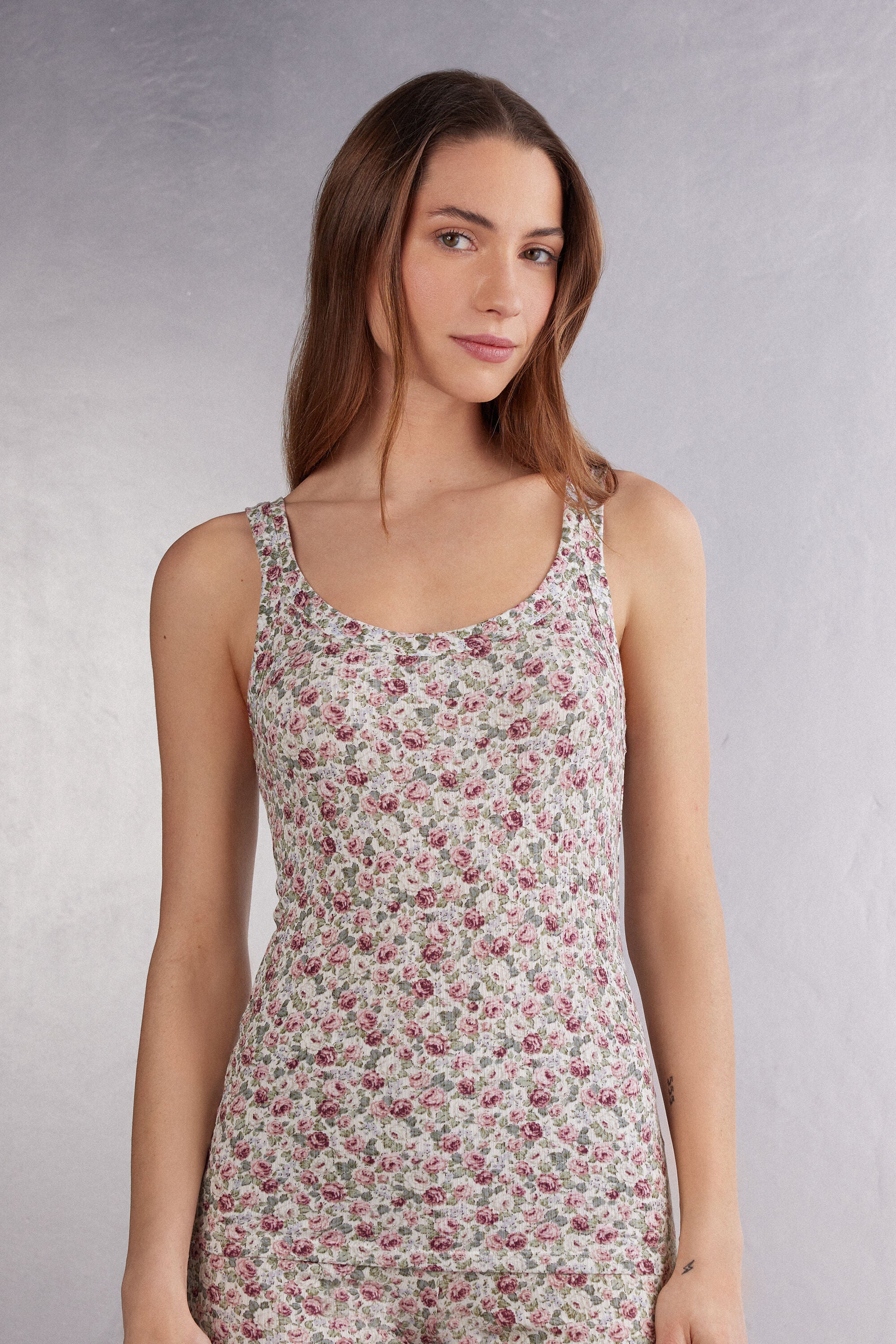 גופיית ריב Floral Romance