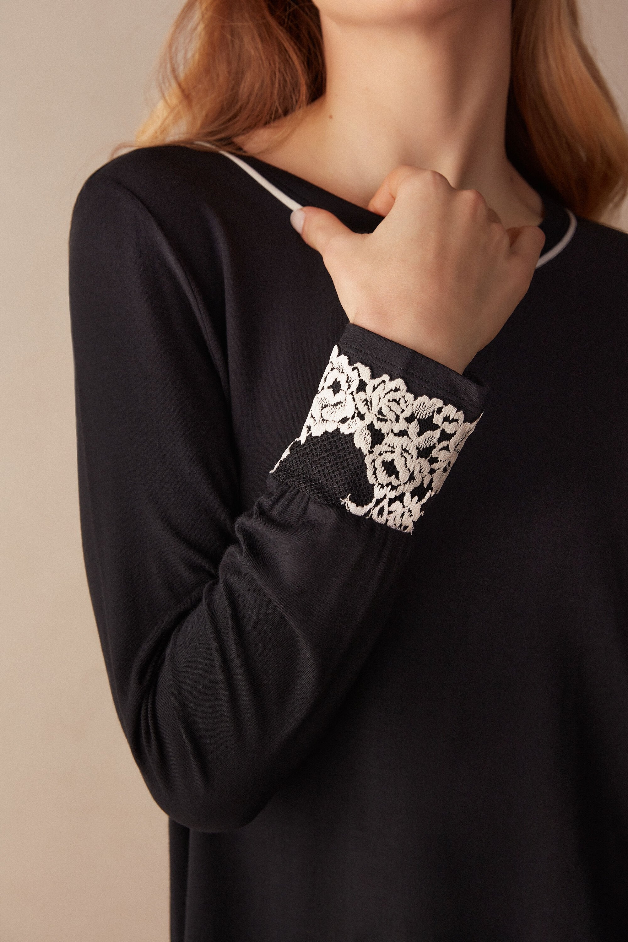 חולצה ארוכה Pretty Flowers