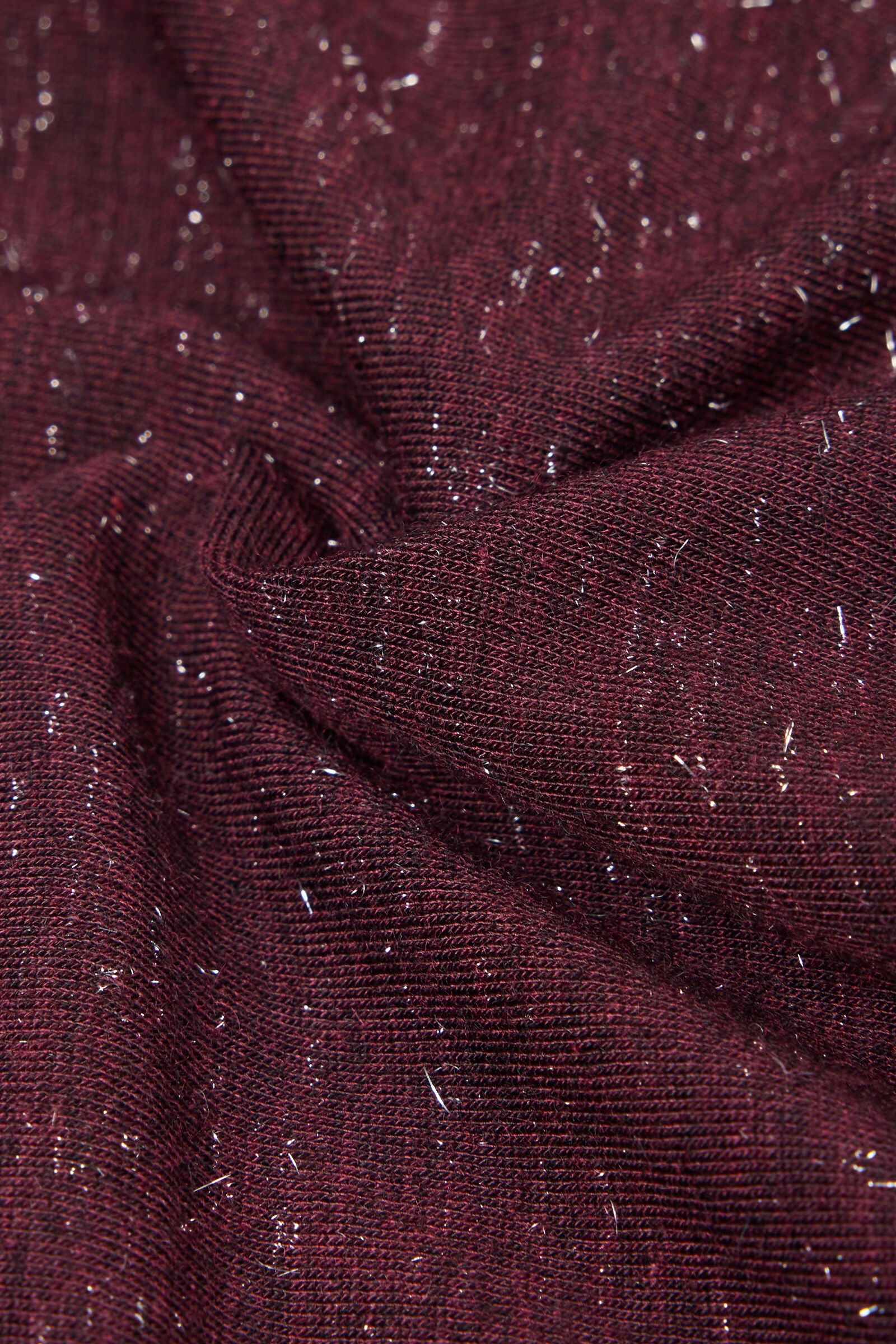 חולצת קשמיר עם מחשוף עגול