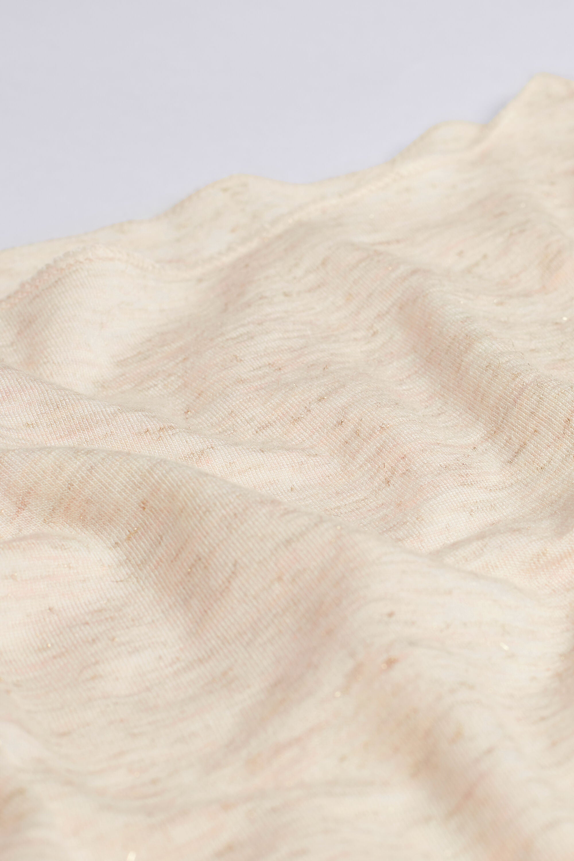 חולצת קשמיר עם מחשוף עגול