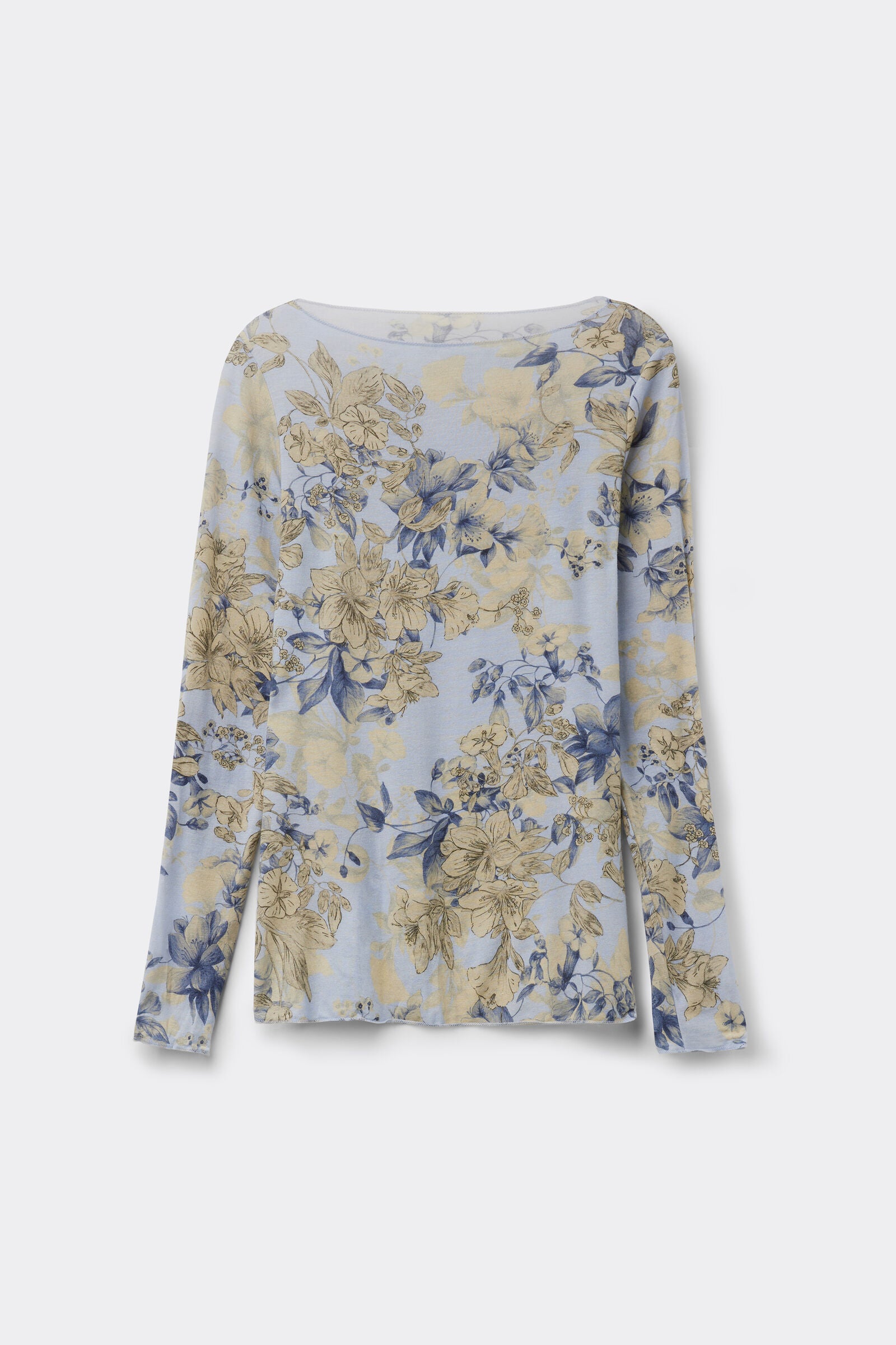 חולצה ארוכה St.flowers מבד קשמיר