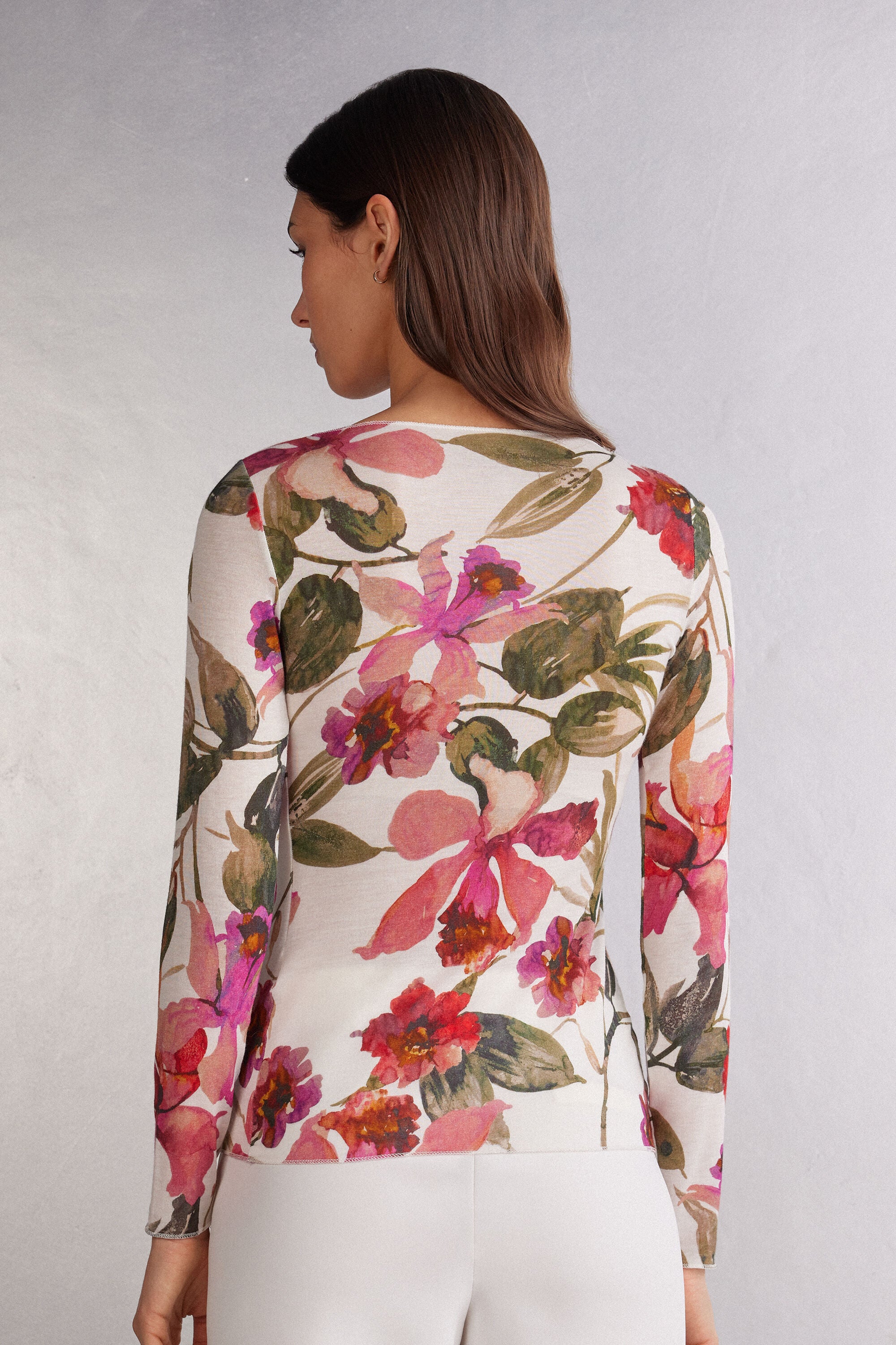 חולצה ארוכה הדפס Imaginary Journey