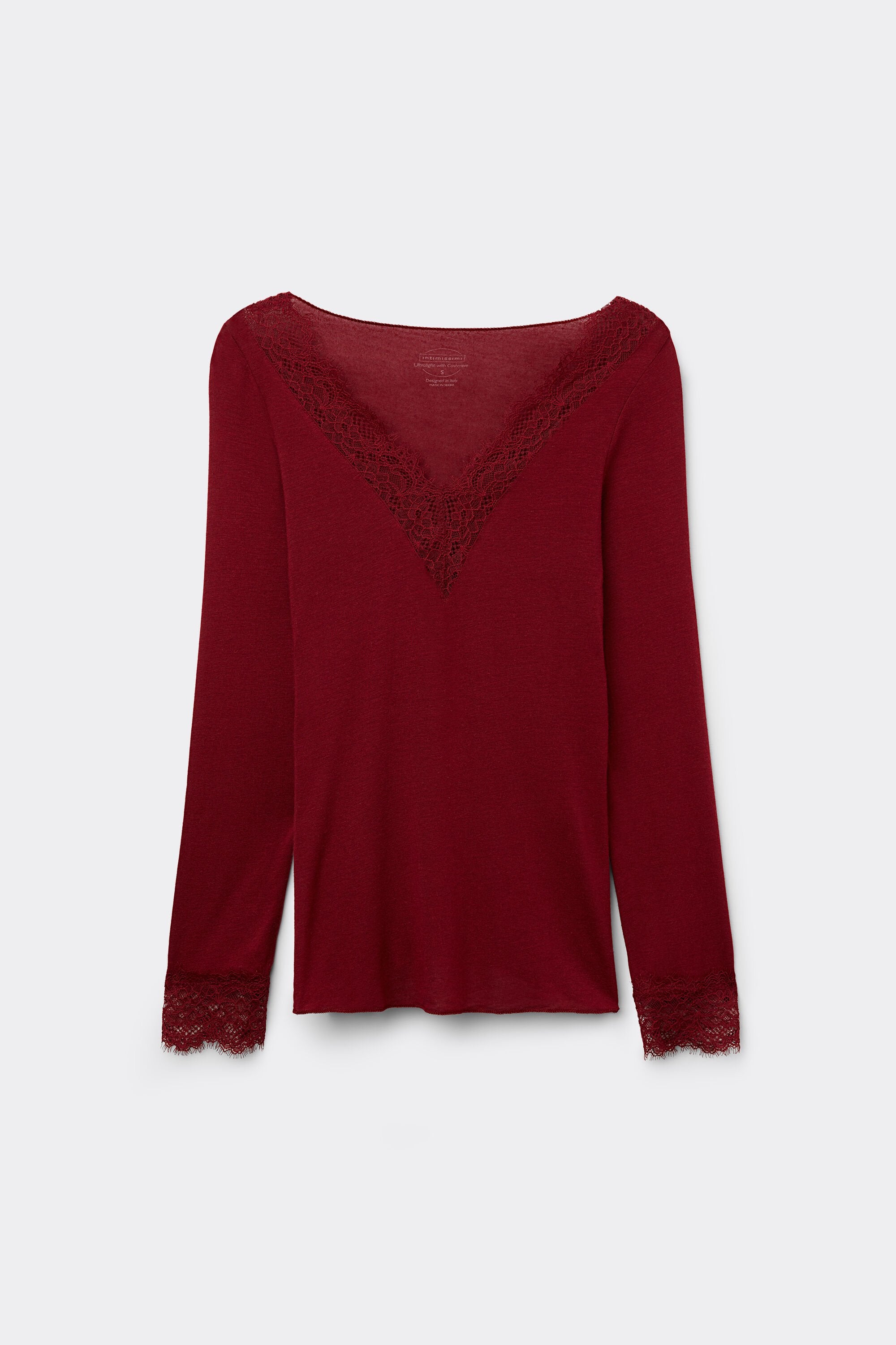 טי שירט V מבד קשמיר