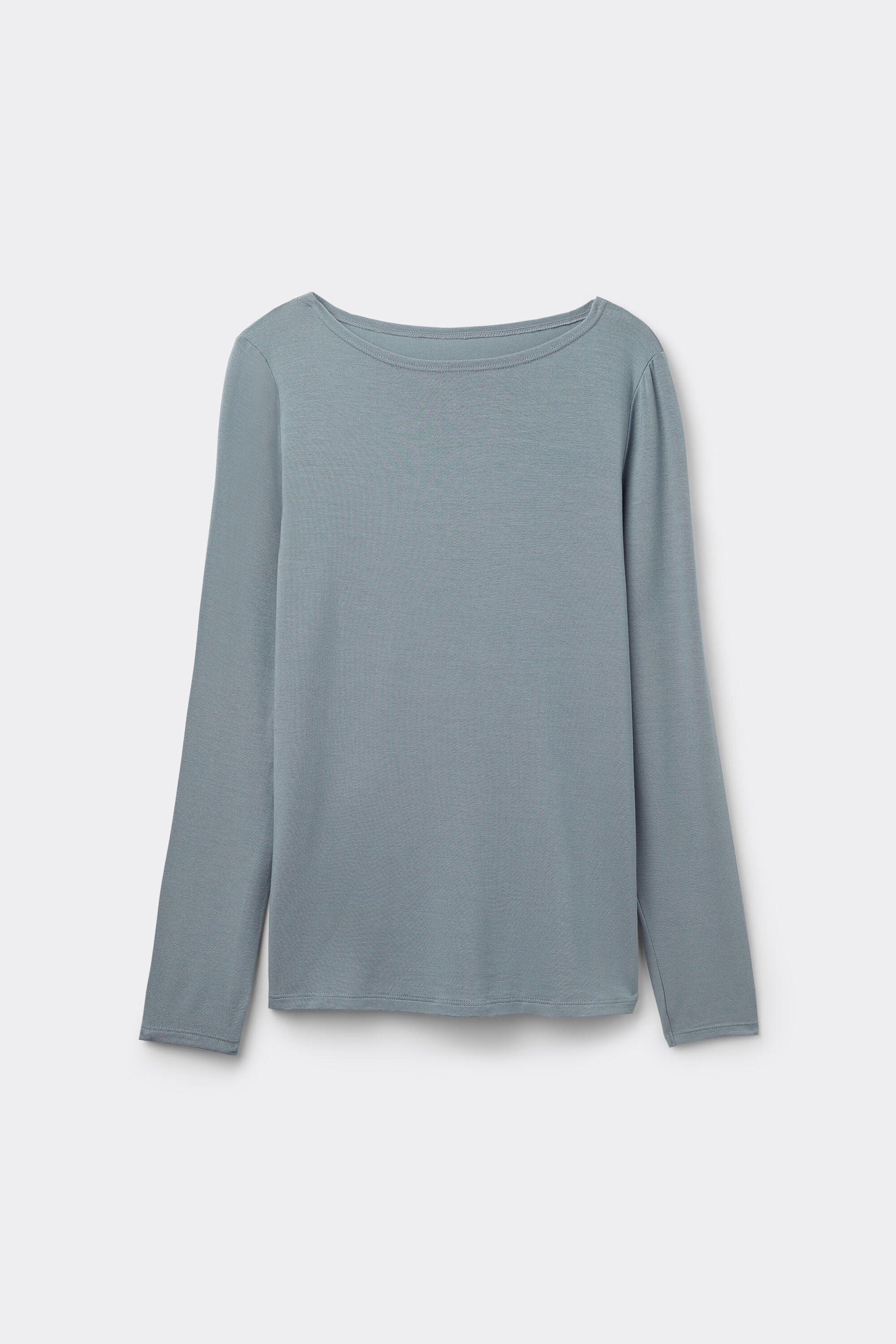 חולצה ארוכה עם צווארון סירה