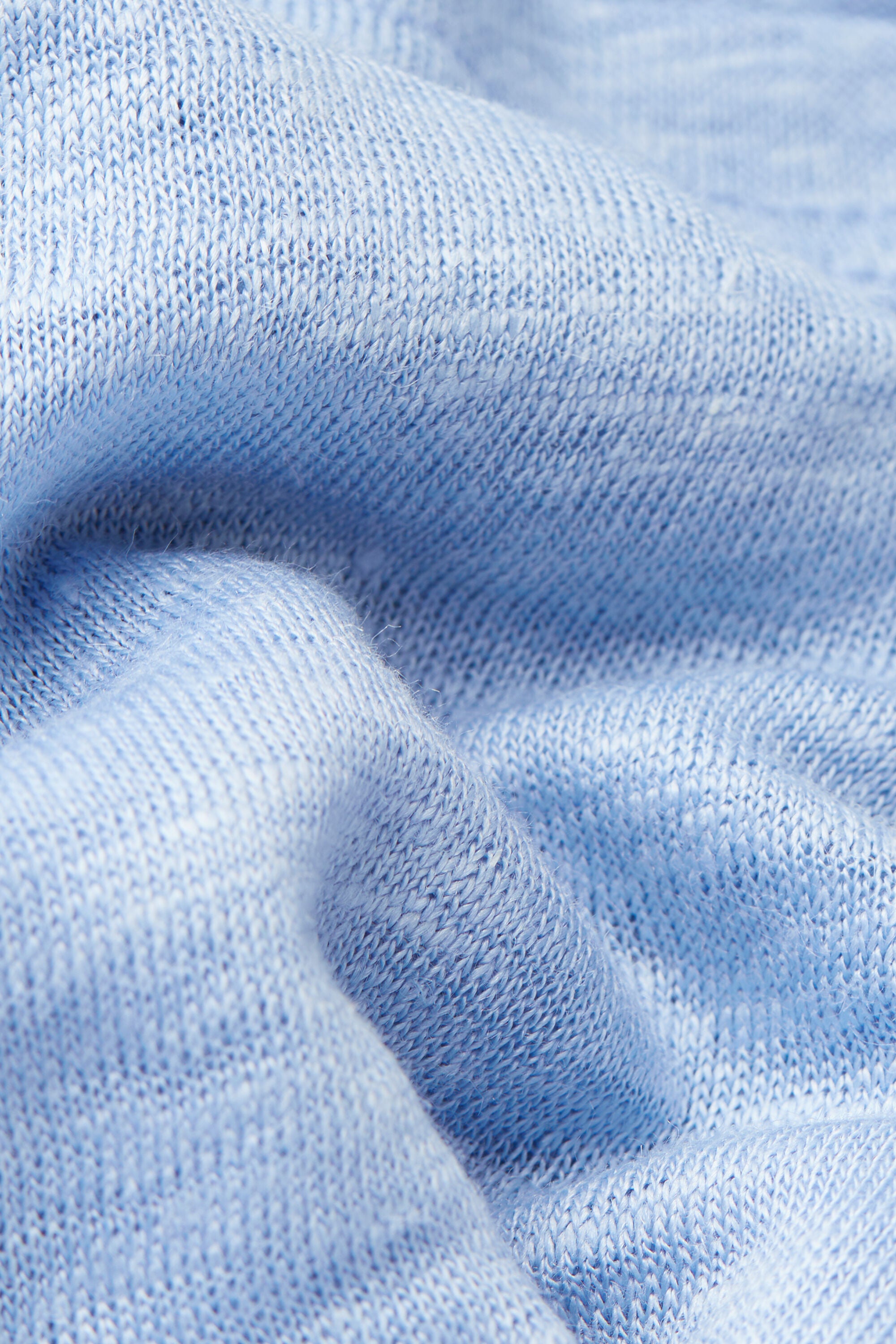 טי שירט פשתן קצרה