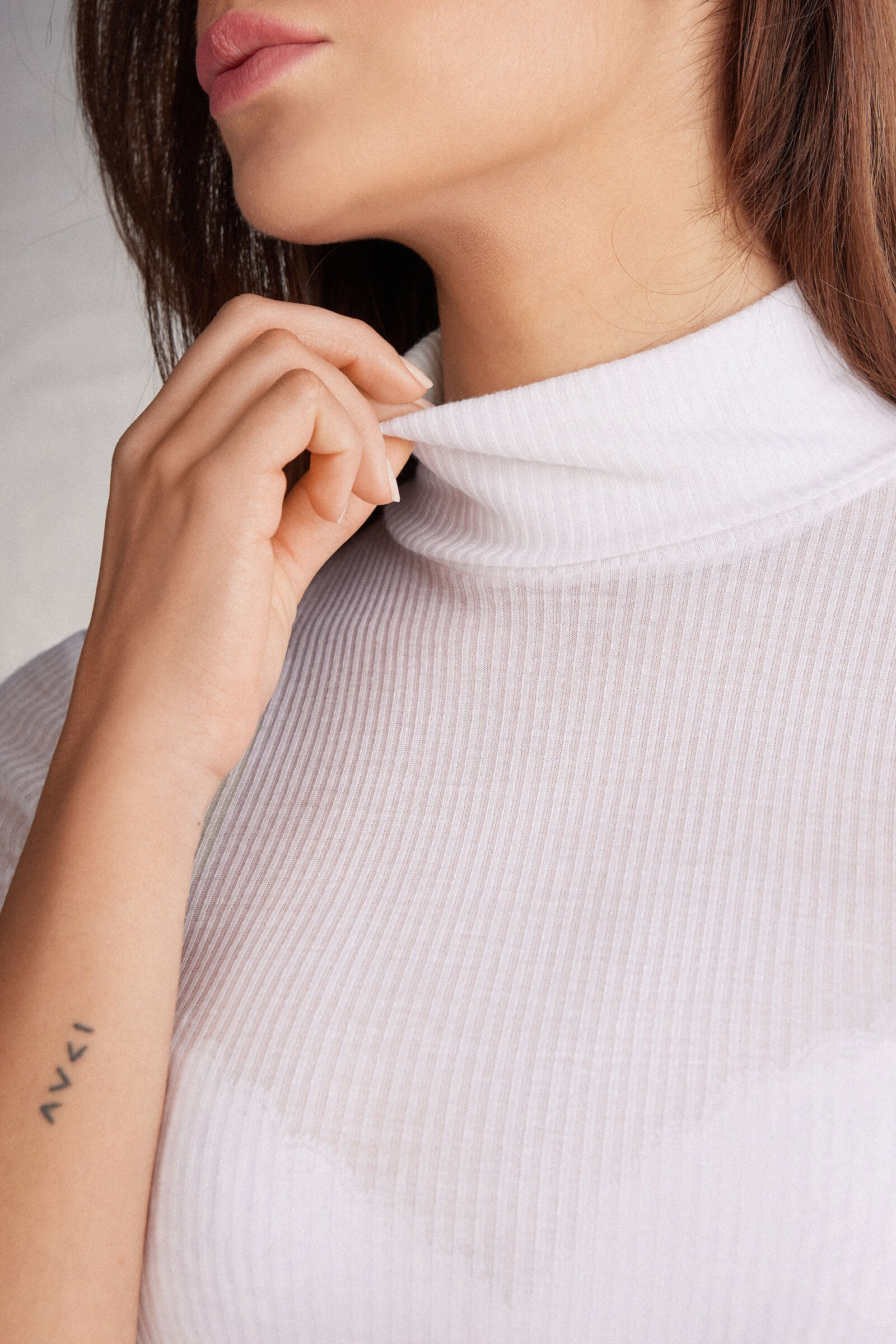 חולצת גולף מבד קשמיר