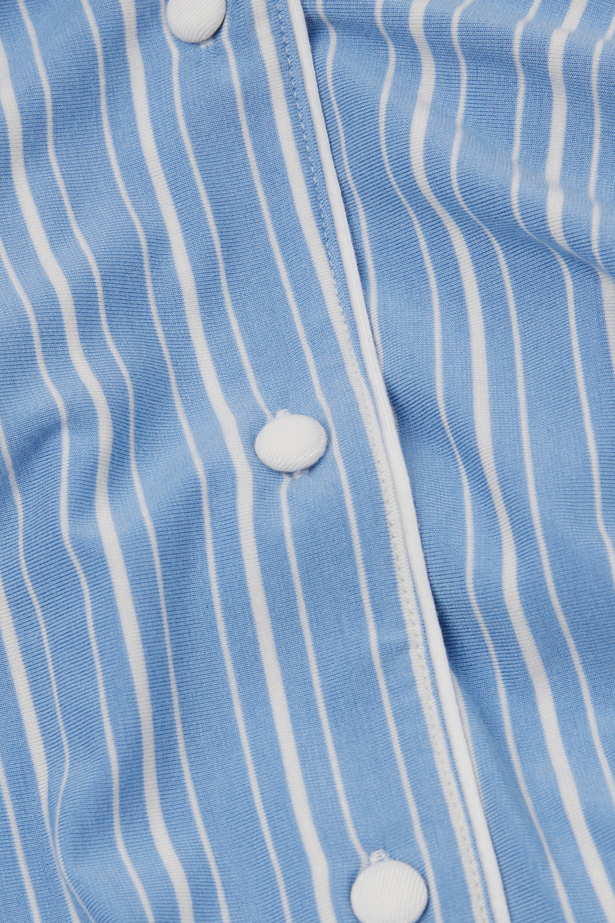 חולצה מכופתרת קצרה Oxford Stripes