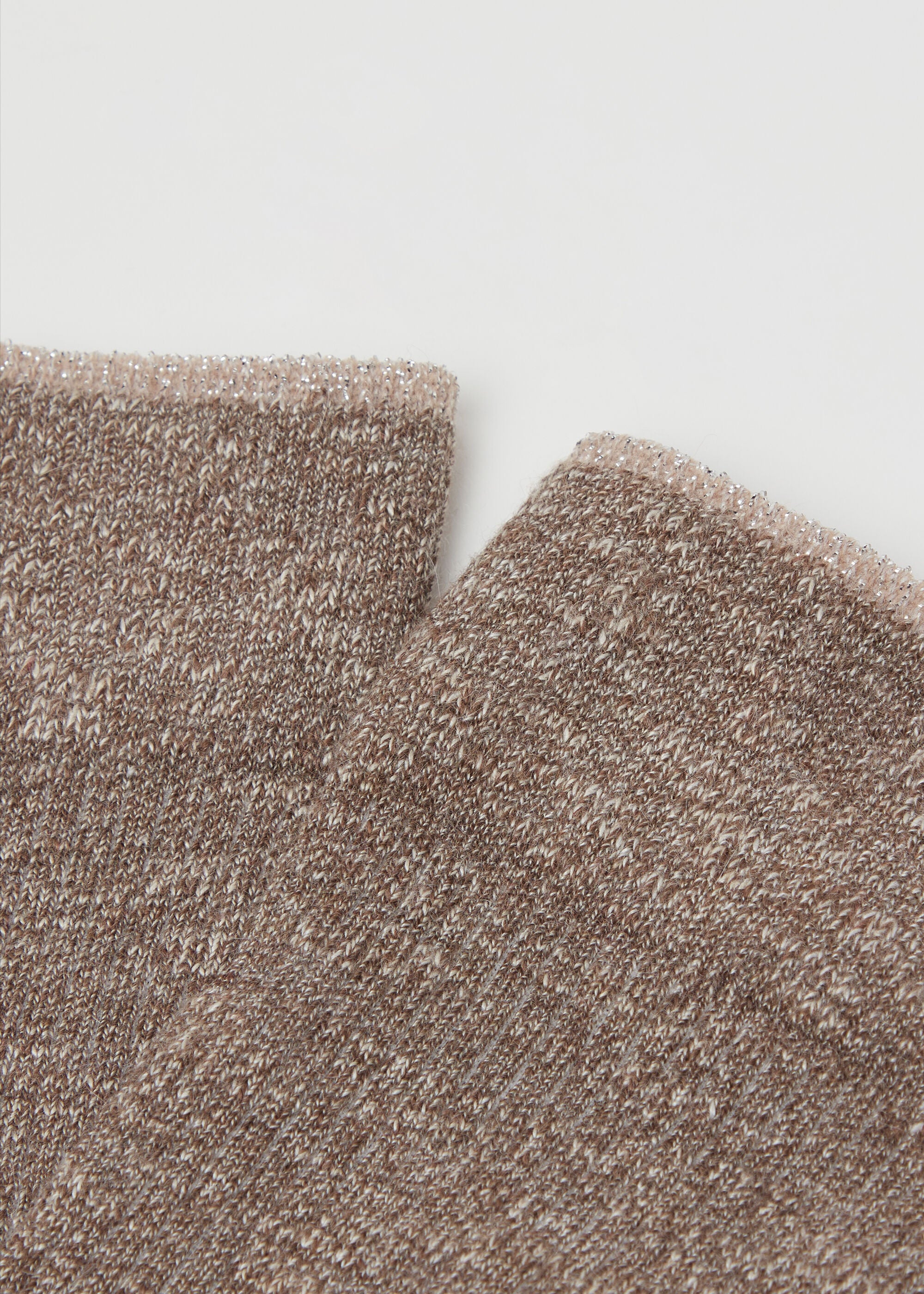 גרבי קשמיר גליטר קצרות