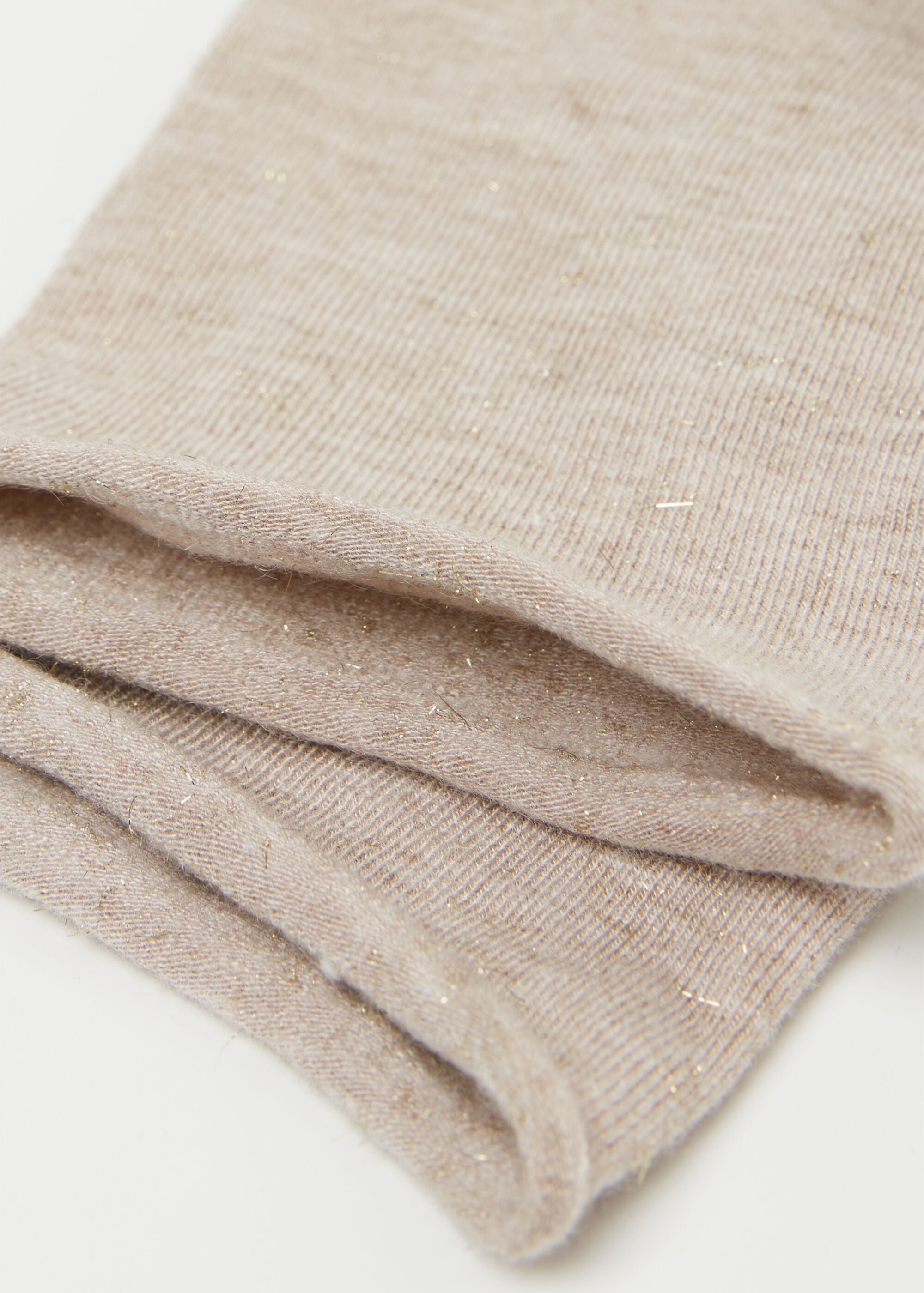 גרבי גליטר קשמיר קצרות