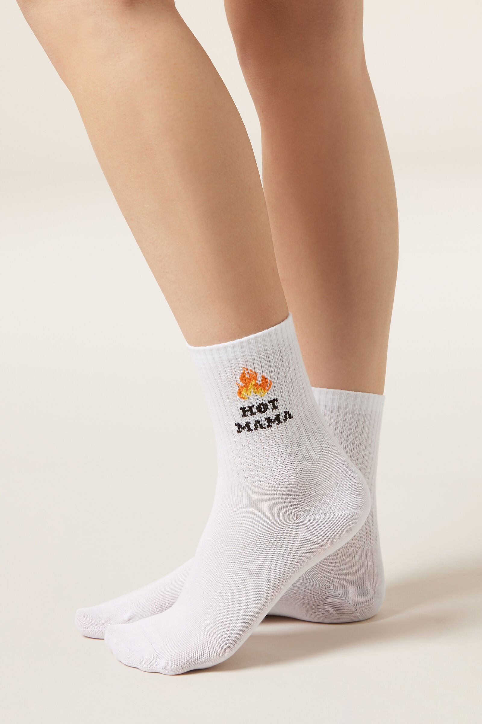 גרביים עם הדפס Hot Mama