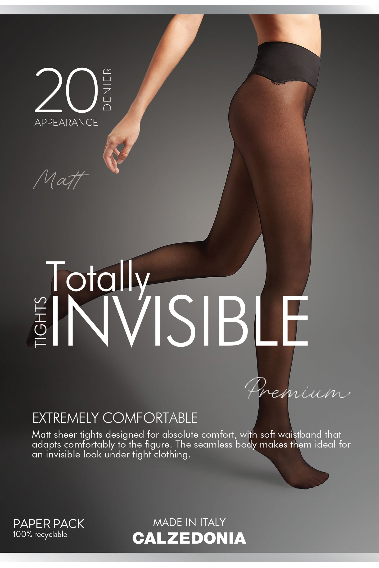 גרביונים שקופים בלתי נראים 20 דנייר