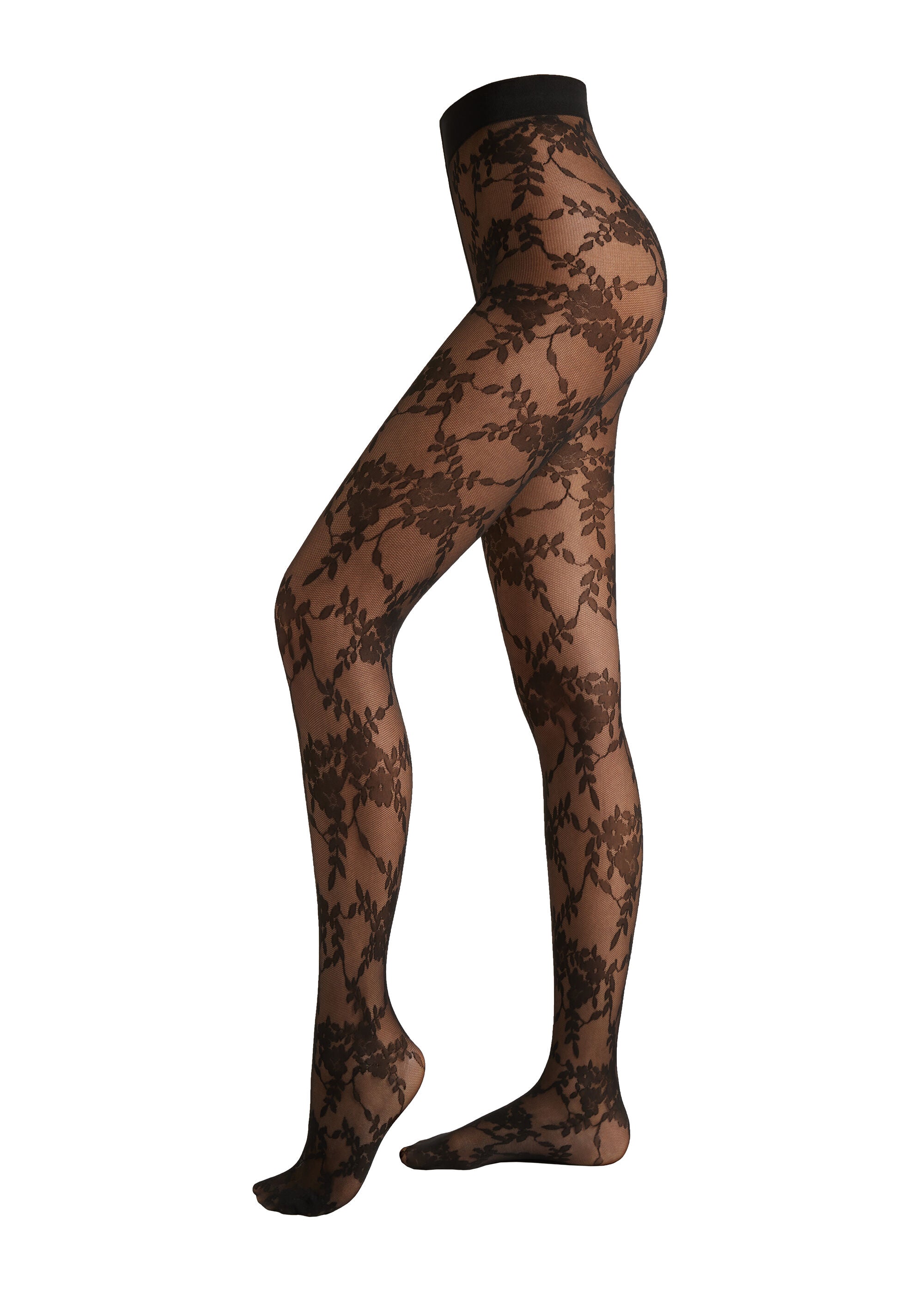 גרביונים מטול פרחוני