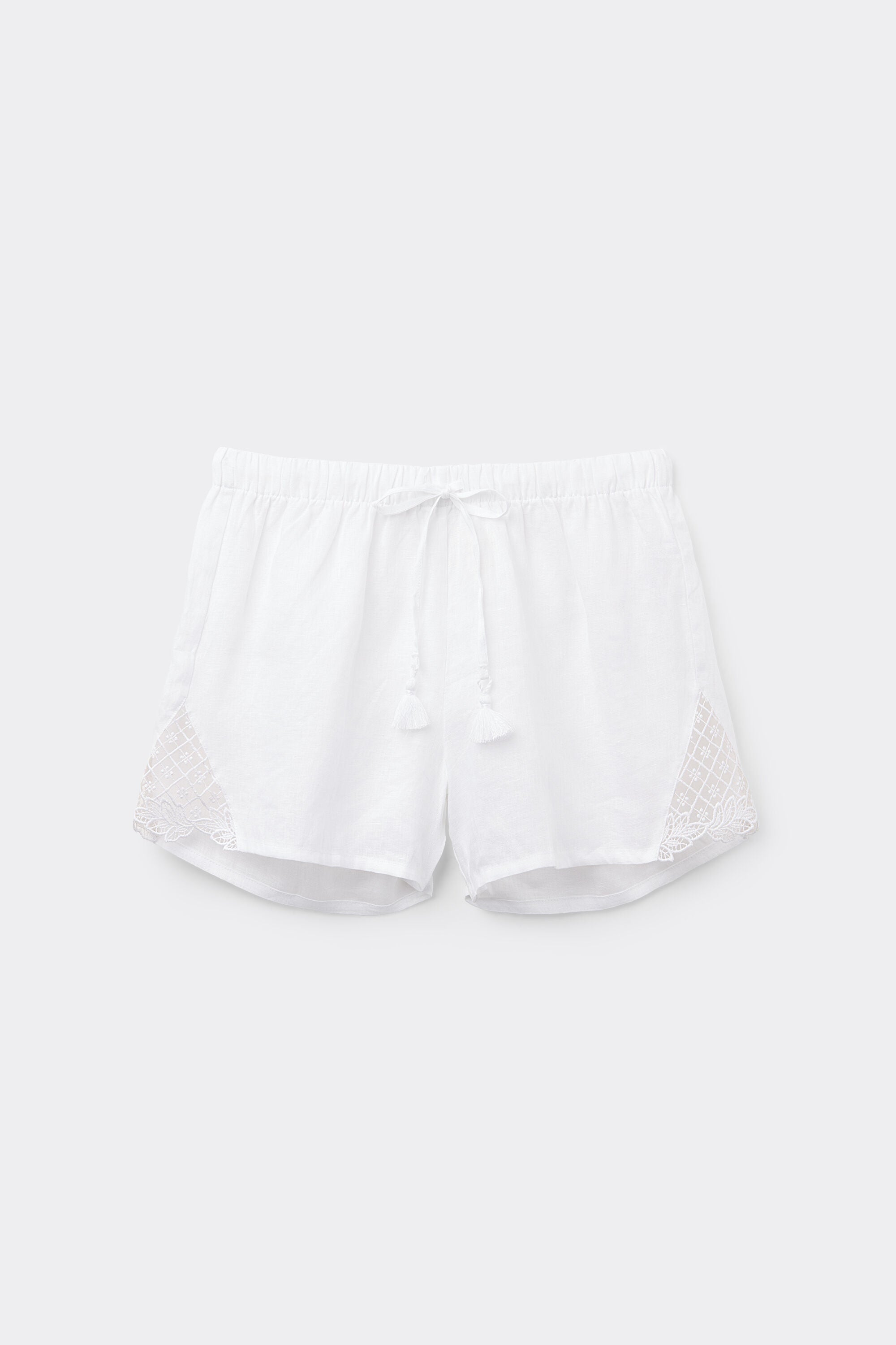 מכנסי פשתן קצרים Sophisticated Allure