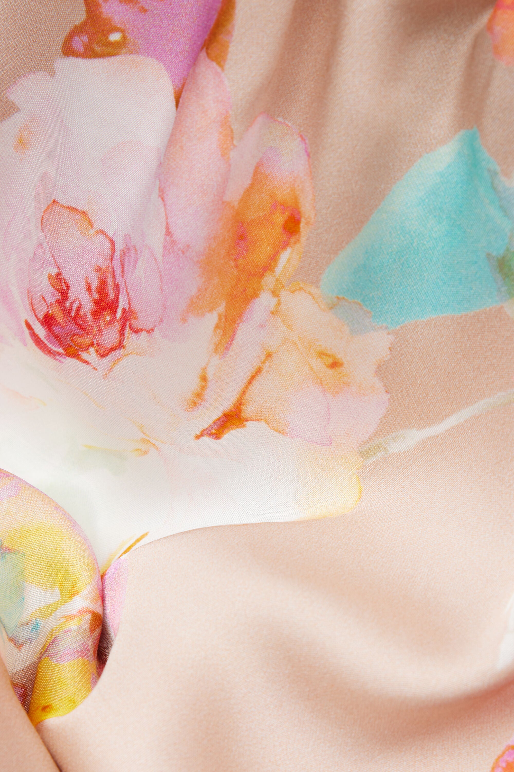 מכנסי סטן קצרים Here Comes The Sun