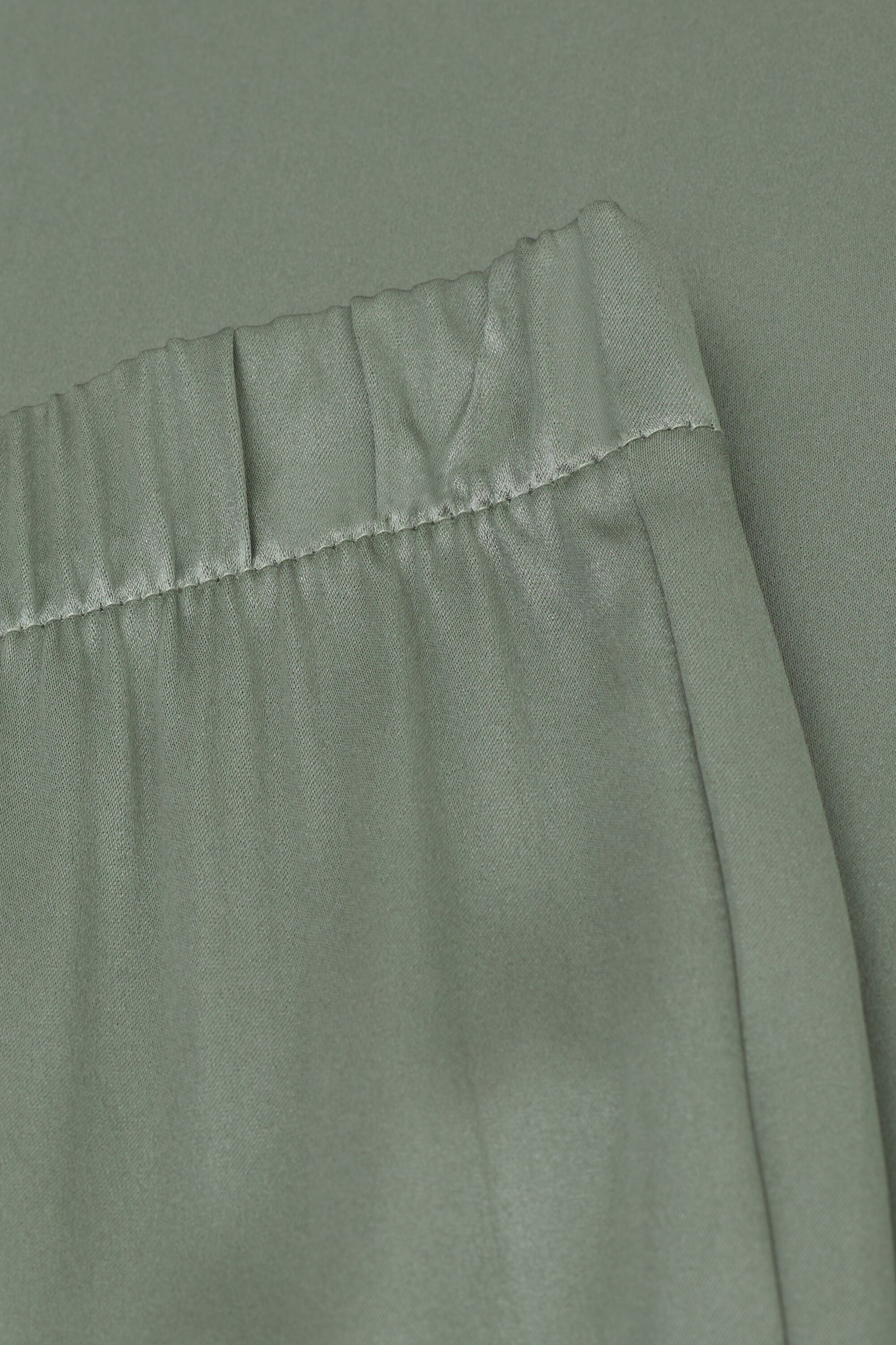 מכנסי משי סטן ארוכים