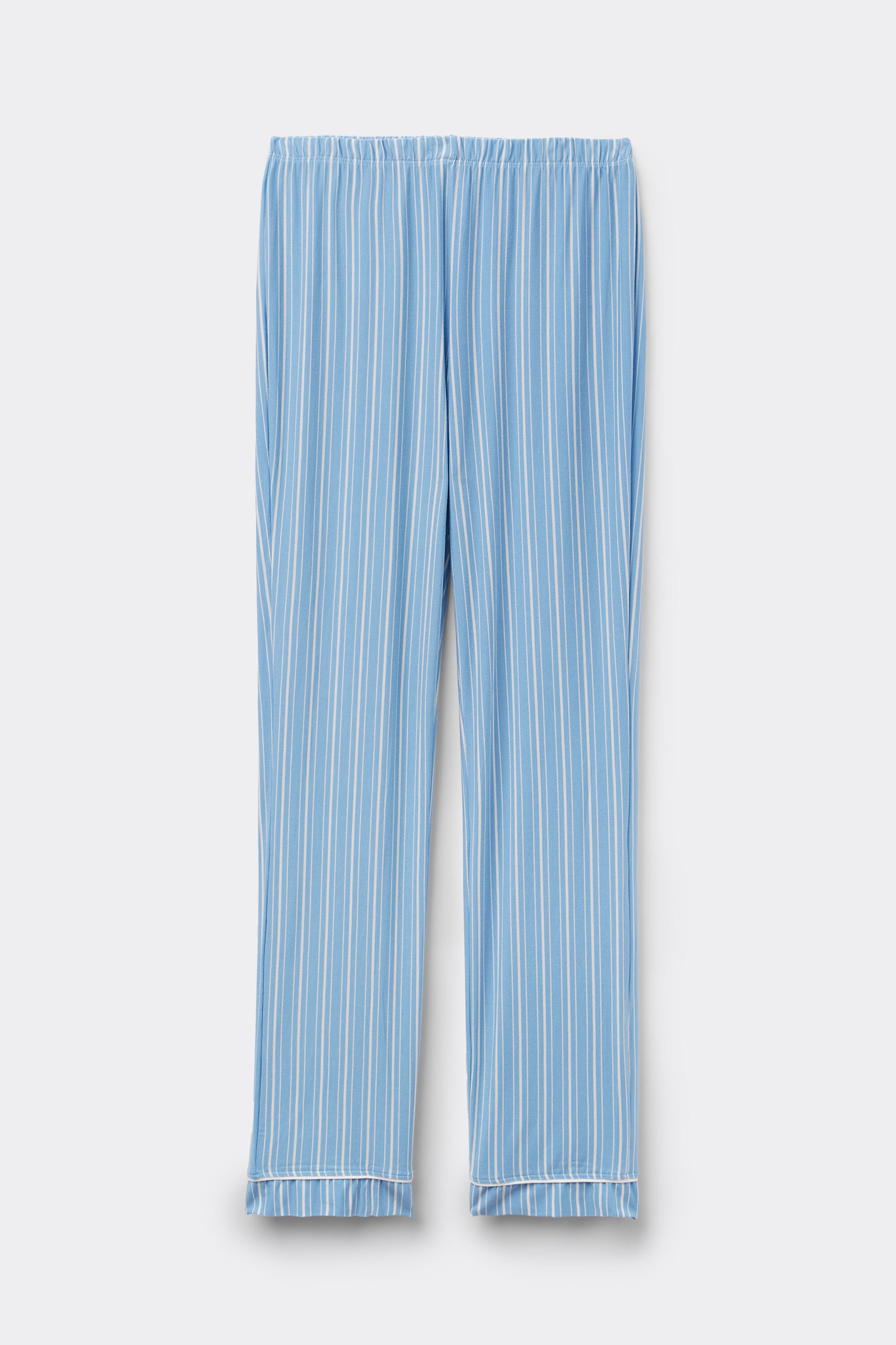 מכנסיים בגזרה ישרה Oxford Stripes