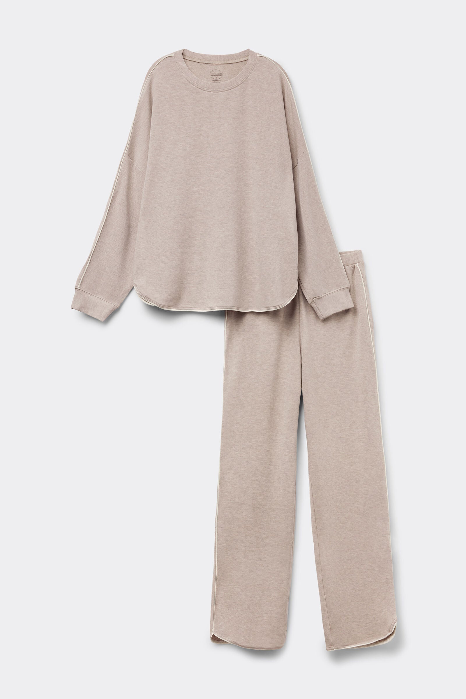 סט פיג'מה צמר מודל Midnight Spell