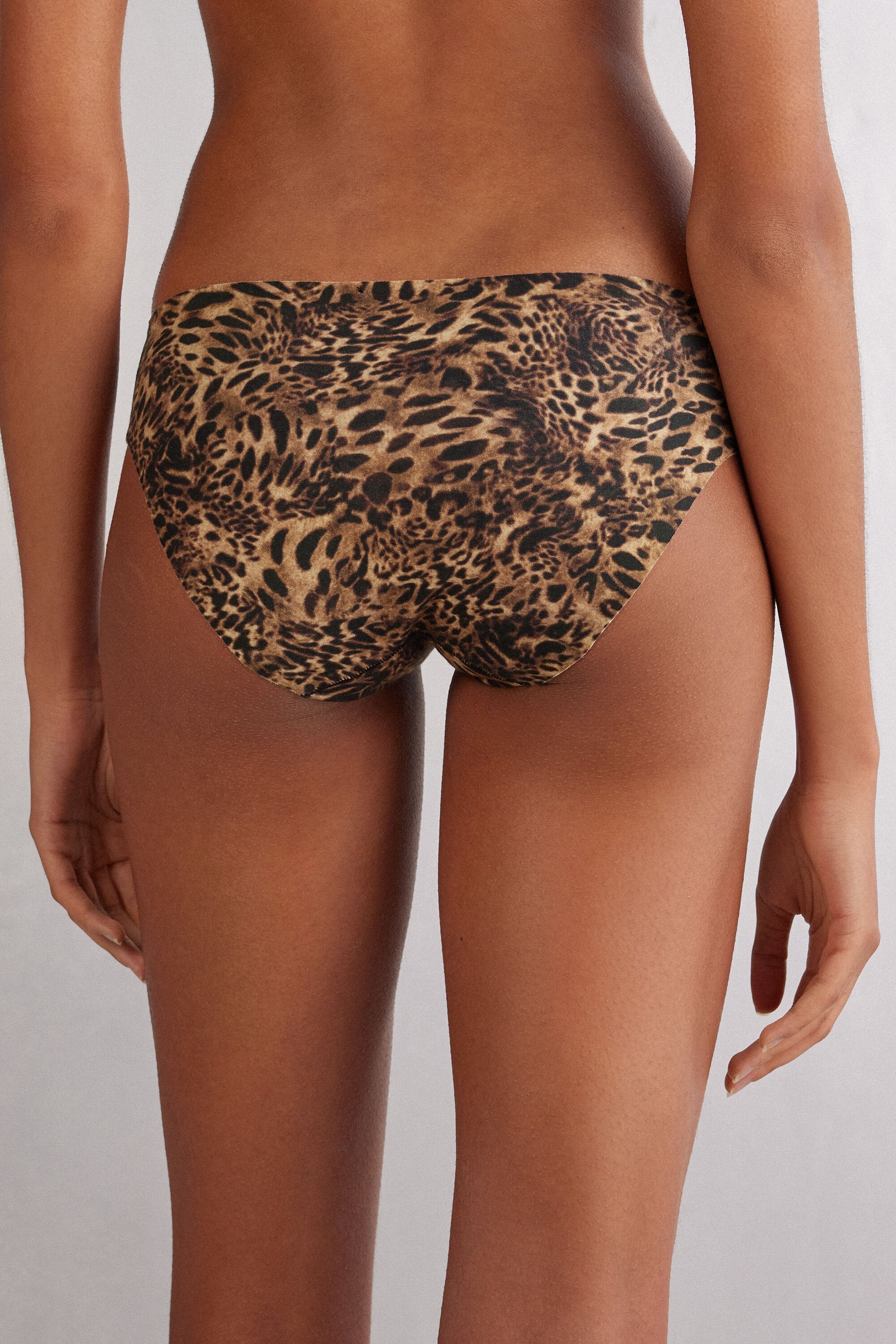 תחתוני כותנה ללא תפרים עם הדפס