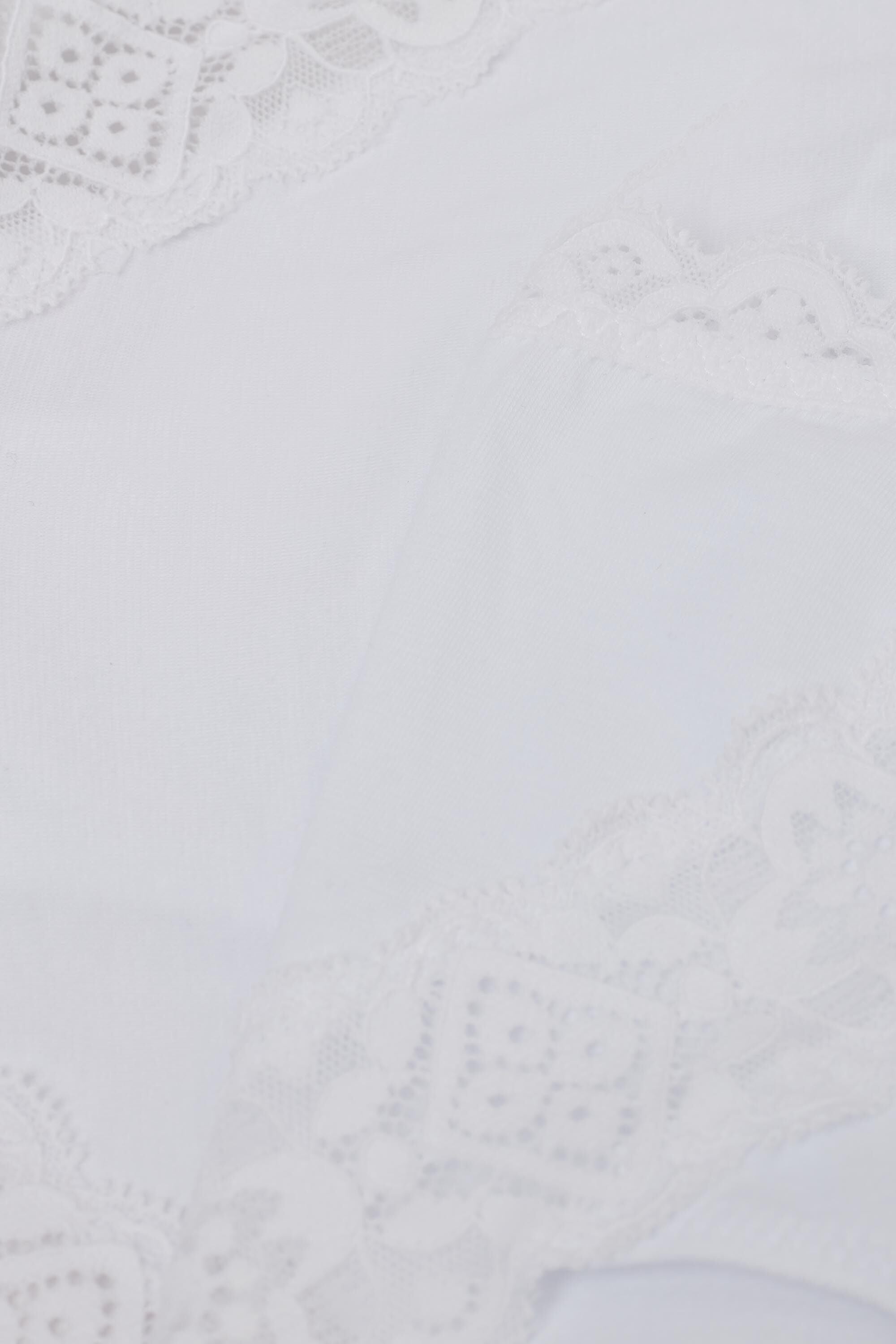 תחתוני כותנה ותחרה Semi-High Rise