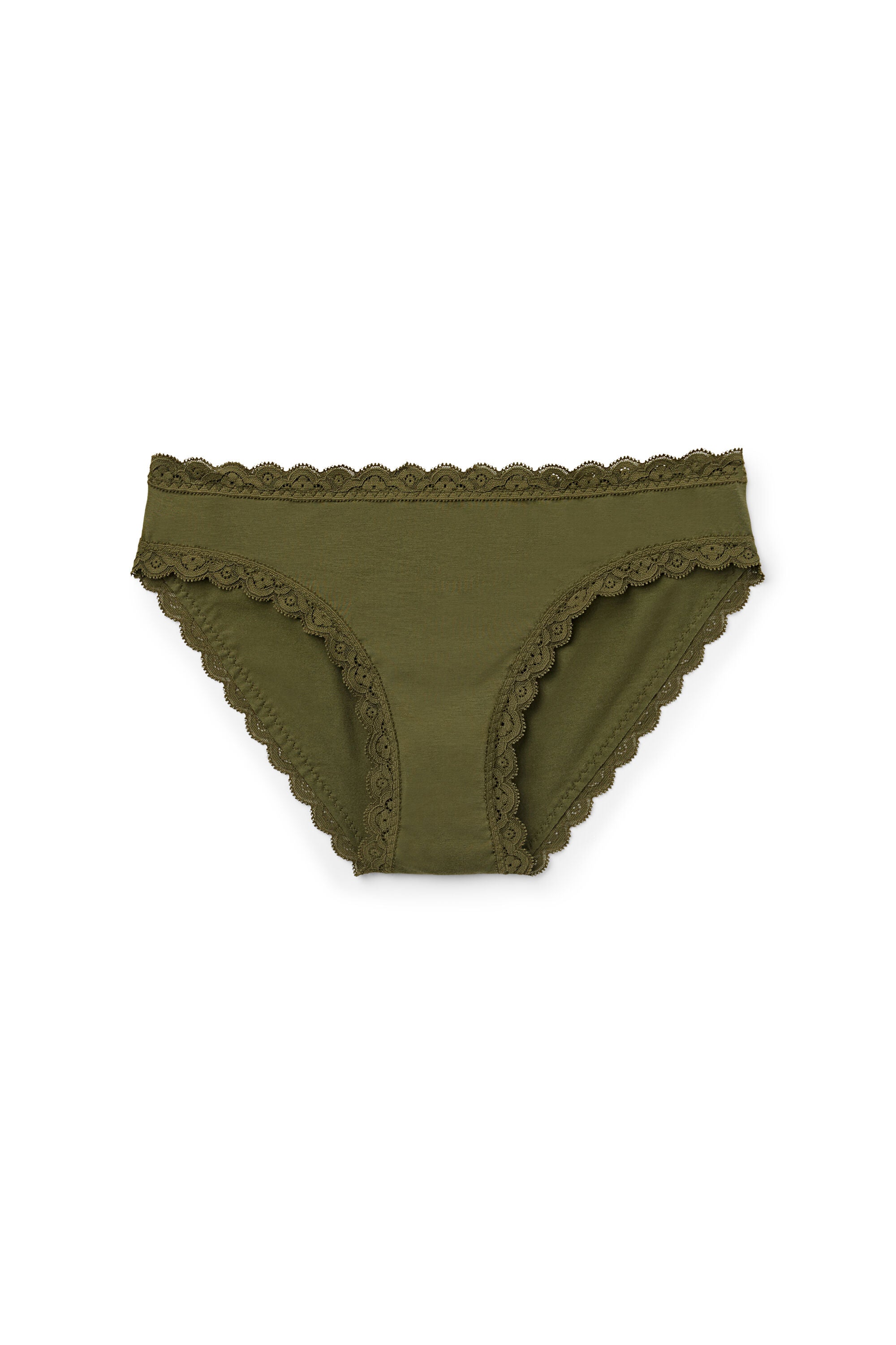 תחתוני כותנה ותחרה