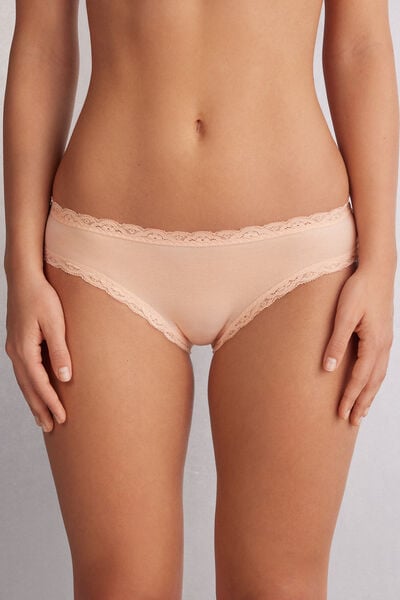 תחתוני כותנה ותחרה