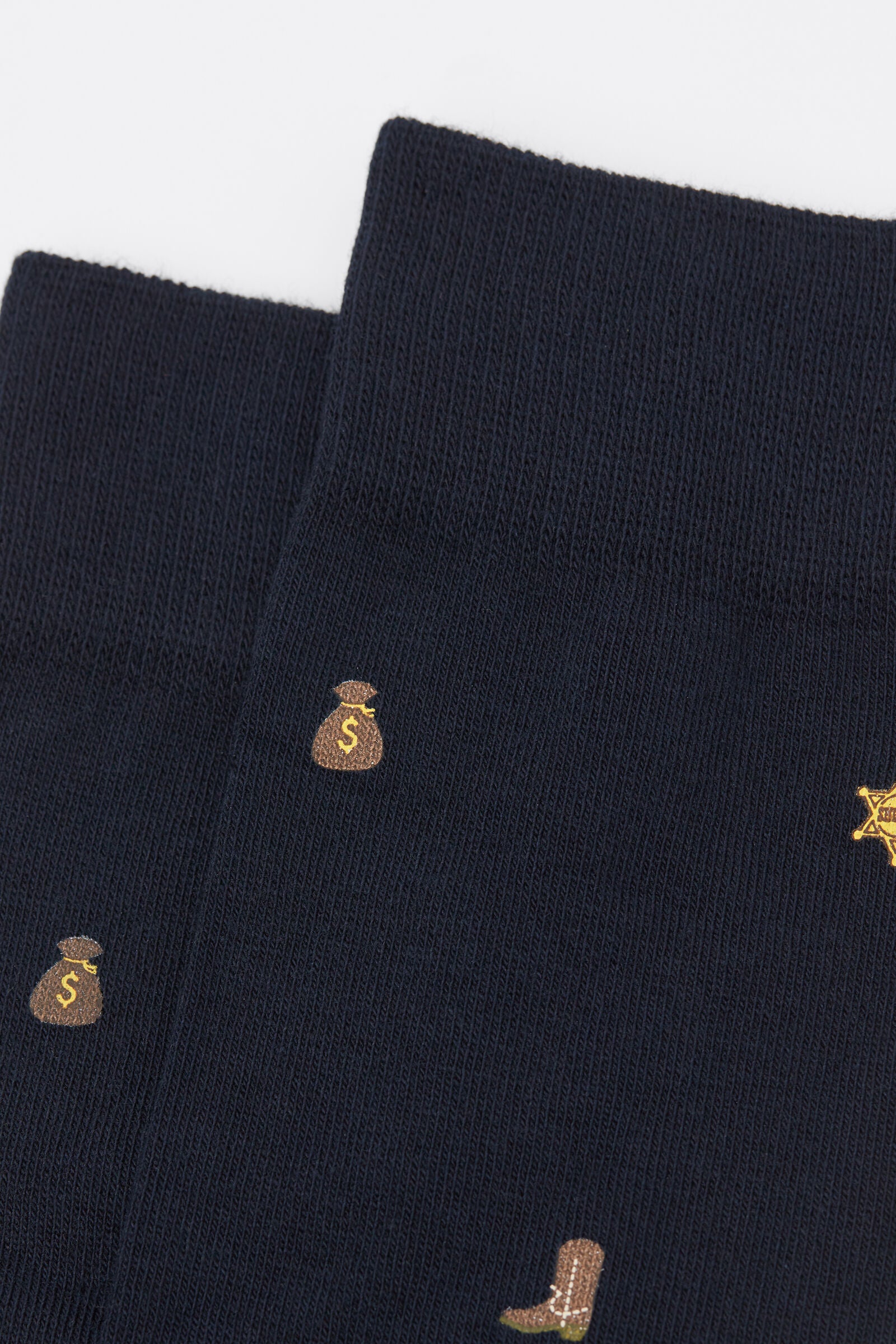 גרבי כותנה לגברים Funny Print