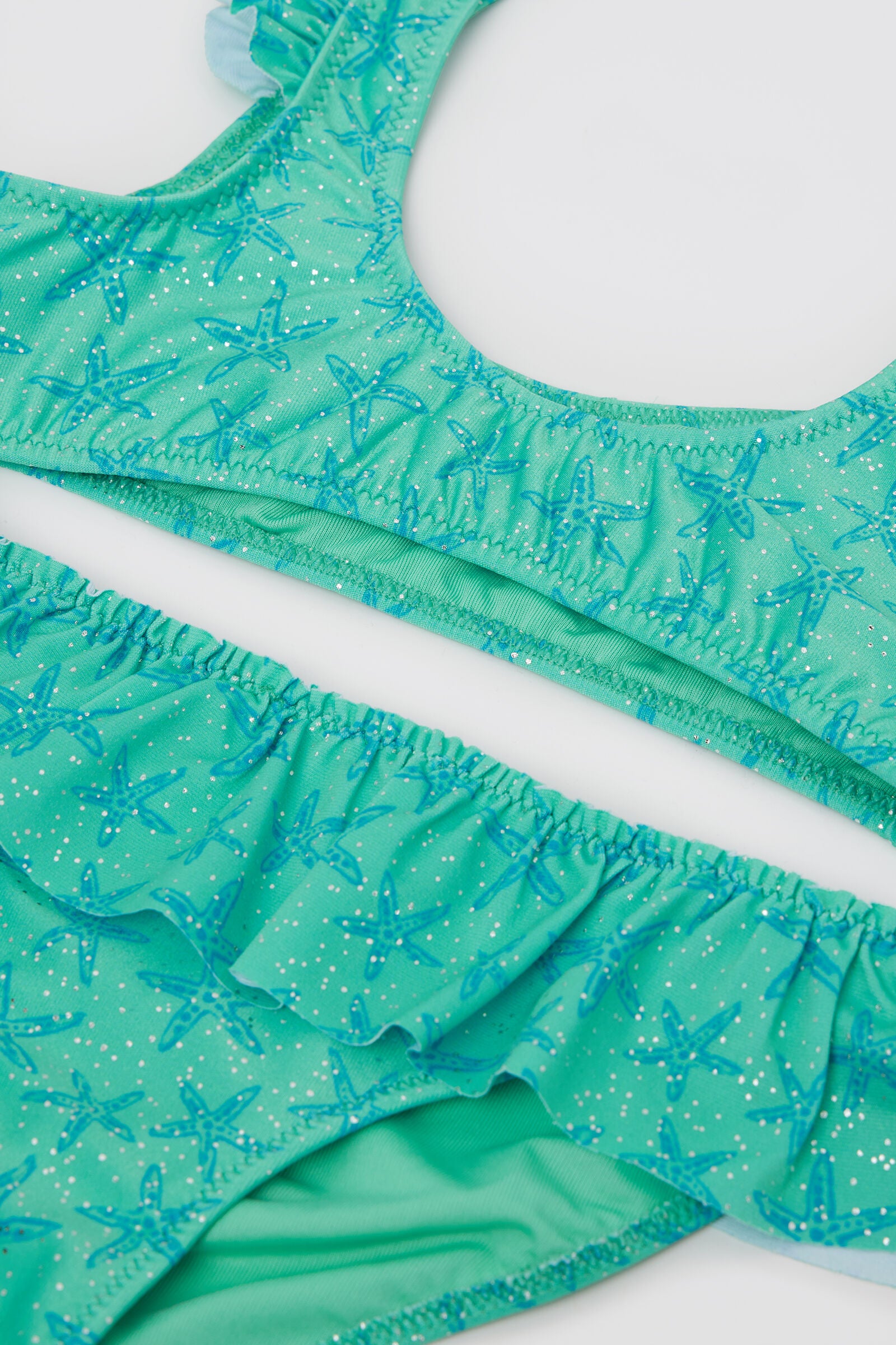 סט ביקיני לילדות Glittery Starfish