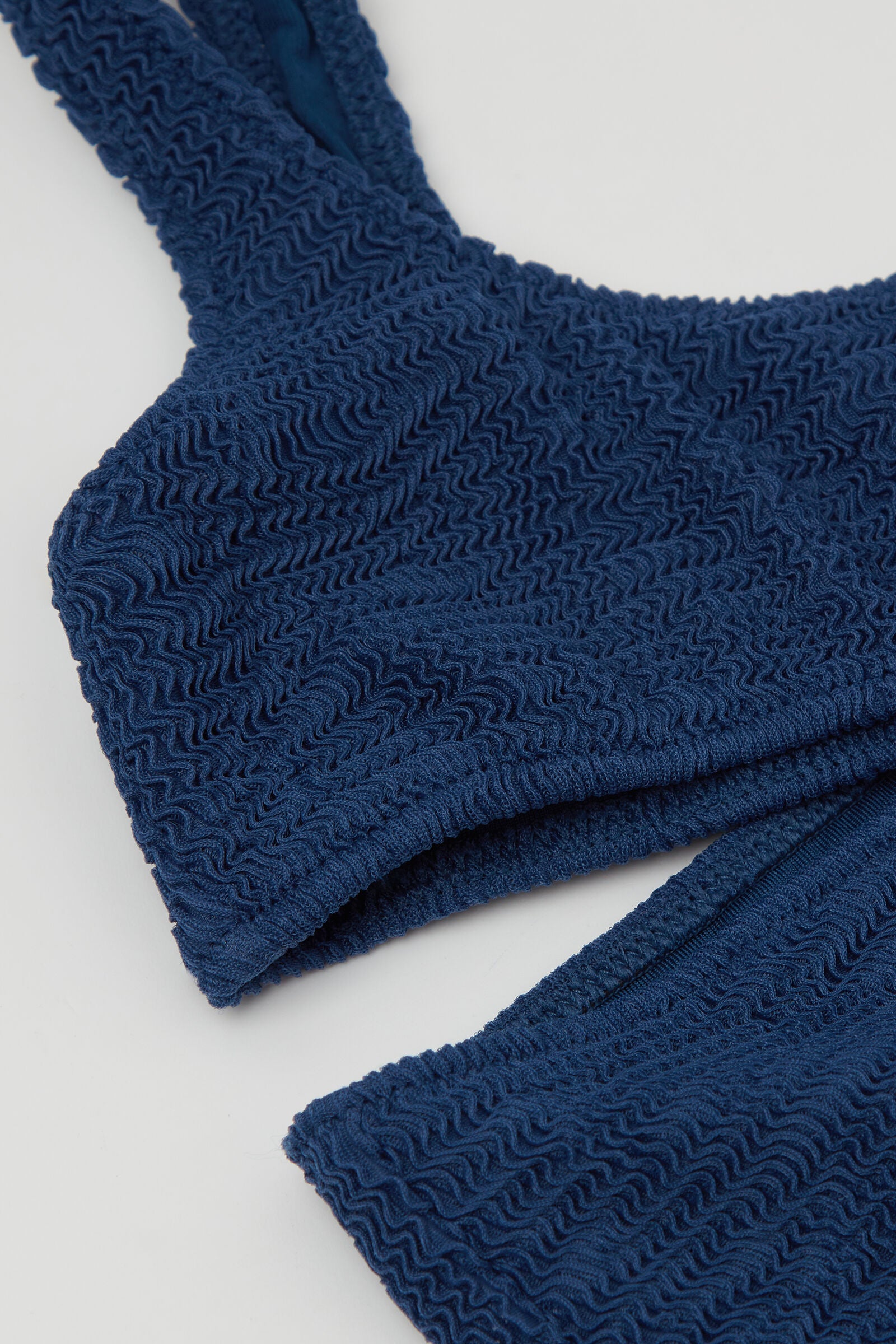 סט ביקיני לילדות Crinkle Waves