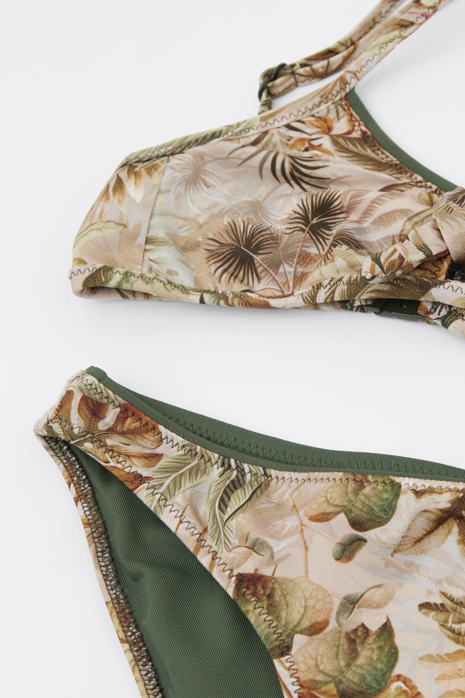 סט ביקיני לילדות Tropical Foliage