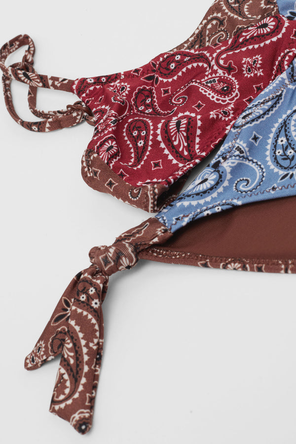 סט ביקיני לילדות Bandana Patch