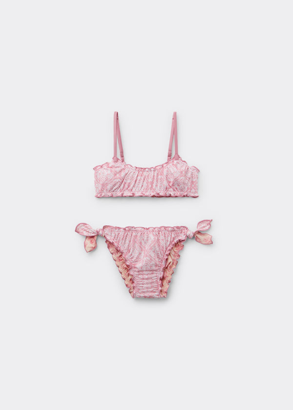 סט ביקיני לילדות Pink Doll