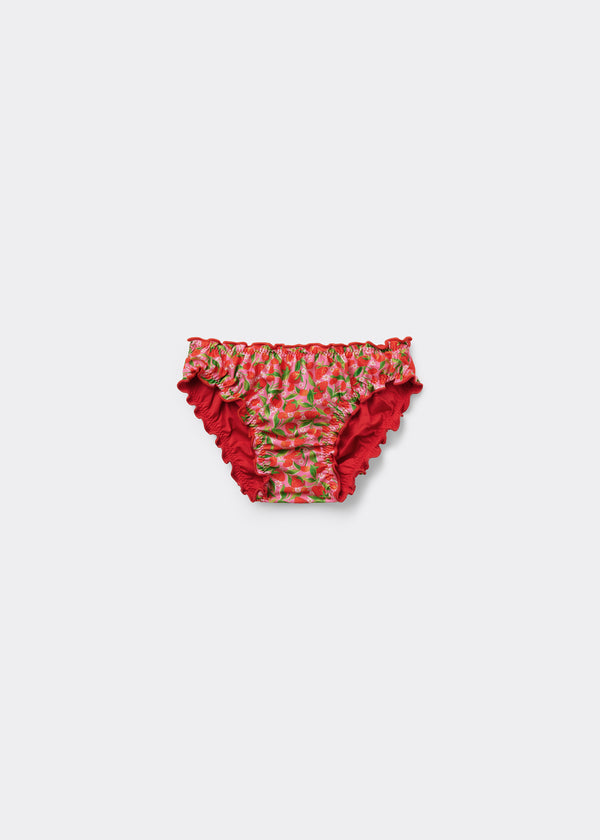 תחתוני ביקיני לילדות Strawberry Party