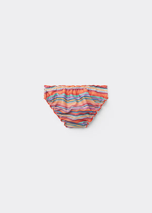 תחתון ביקיני Colorful Stripes
