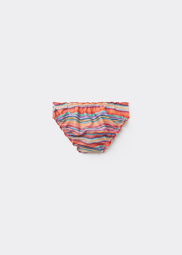 תחתון ביקיני Colorful Stripes