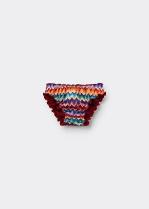 תחתוני ביקיני לבנות Vibrant Chevron