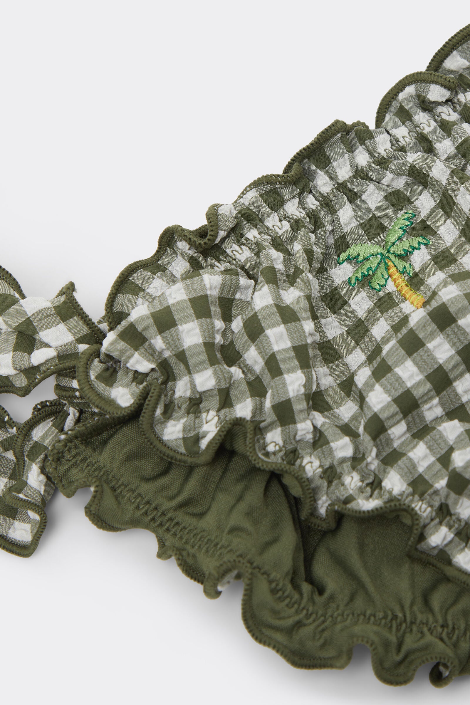 תחתוני ביקני לילדות Green Vichy