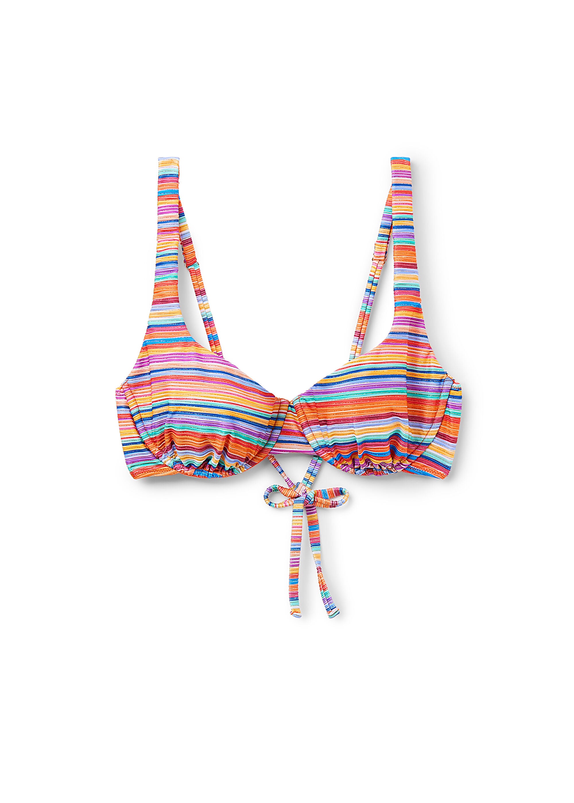 חזיית ביקיני בלקונט Colorful Stripes