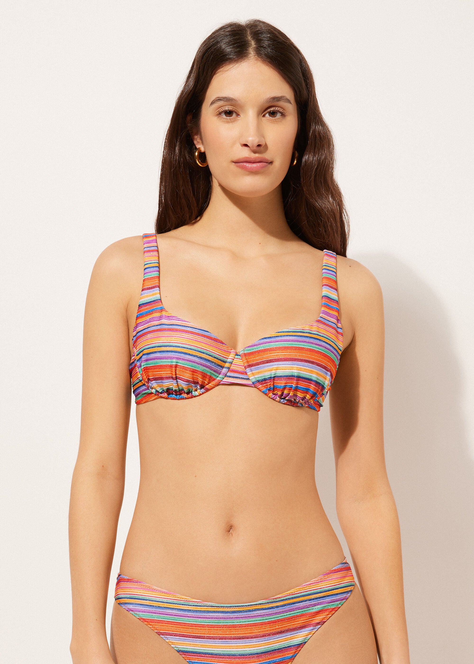 חזיית ביקיני בלקונט Colorful Stripes