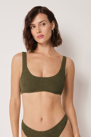 חזיית ביקיני Crinkle Waves