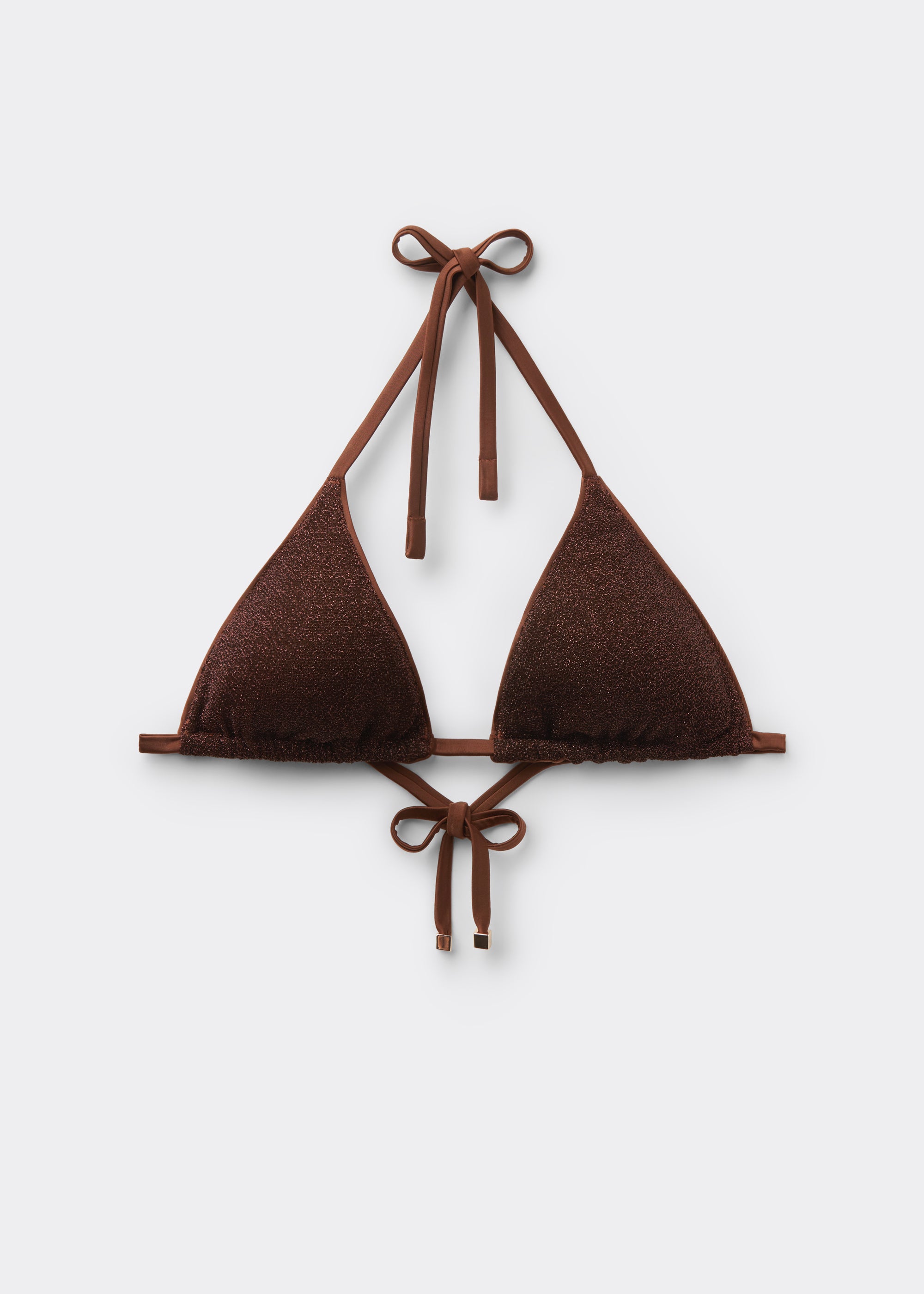 חזיית ביקיני משולשים Metallic Glow