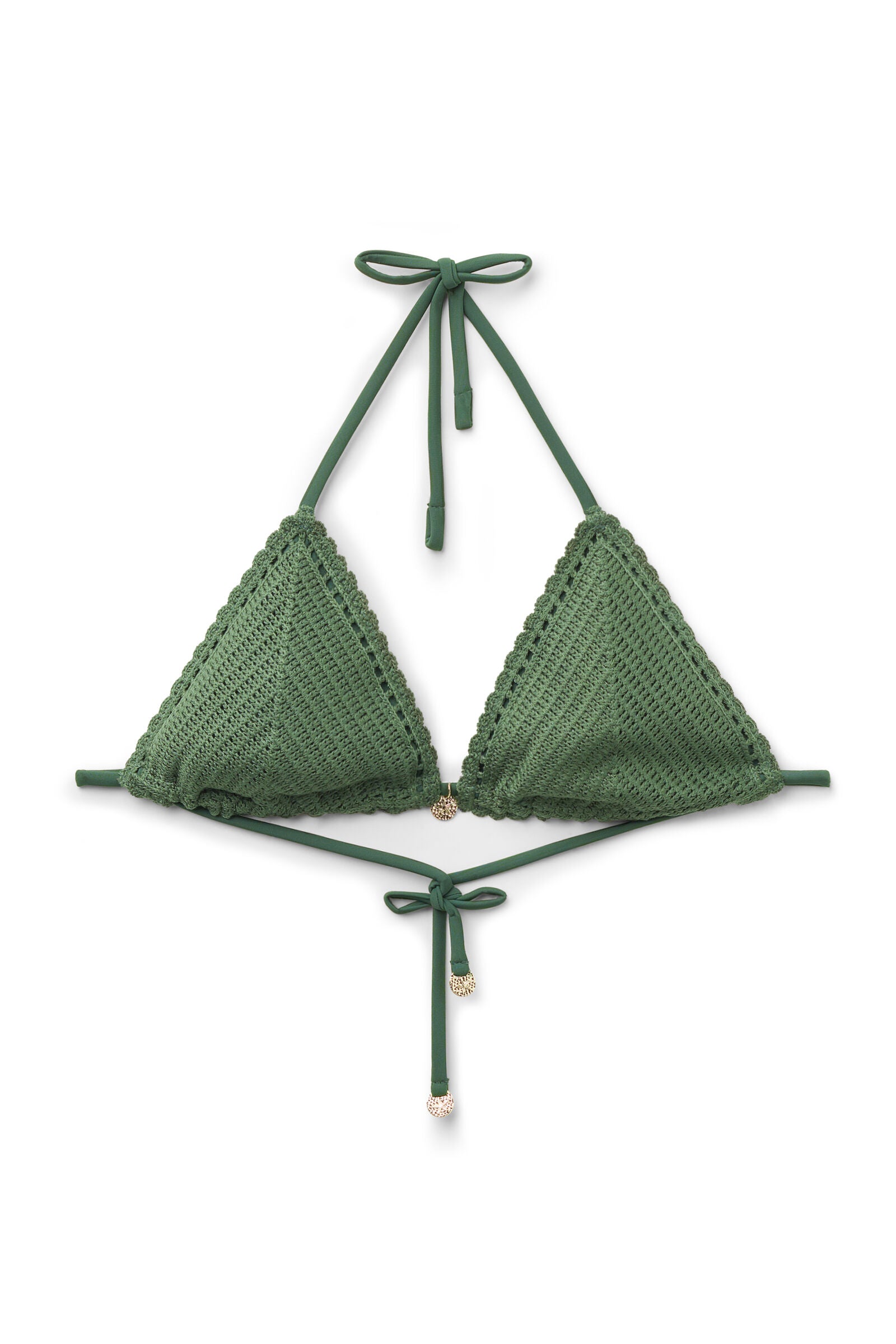 חזיית ביקיני משולשים Classic Crochet
