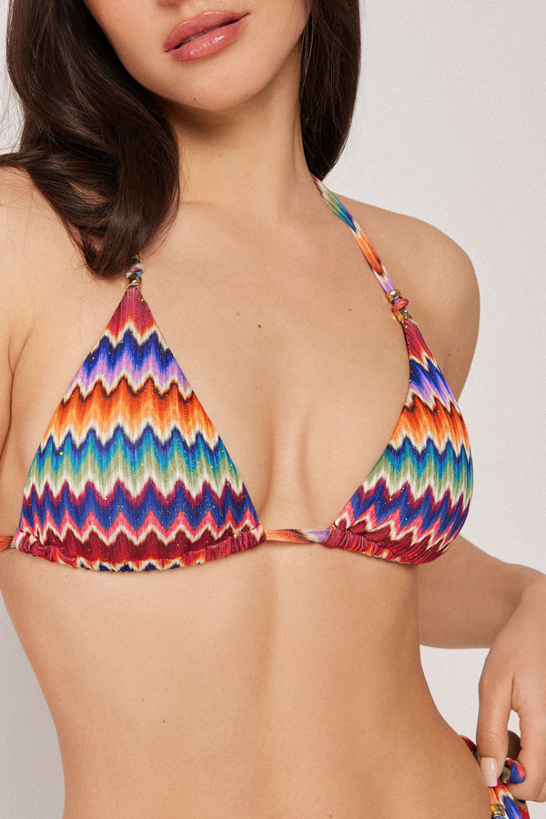 חזיית ביקיני משולשים Vibrant Chevron
