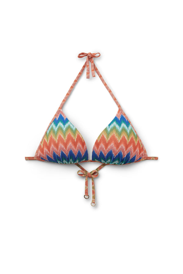 חזיית ביקיני פוש אפ משולשים Elegant Chevron